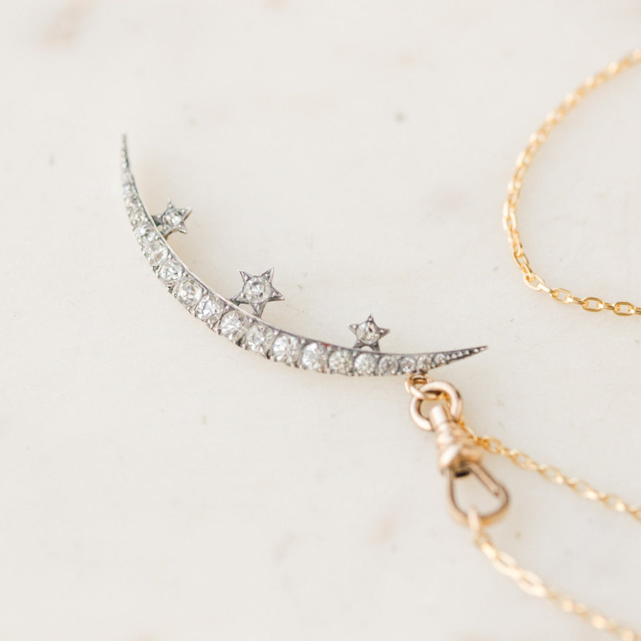 Edwin Celestial Crescent Pendant