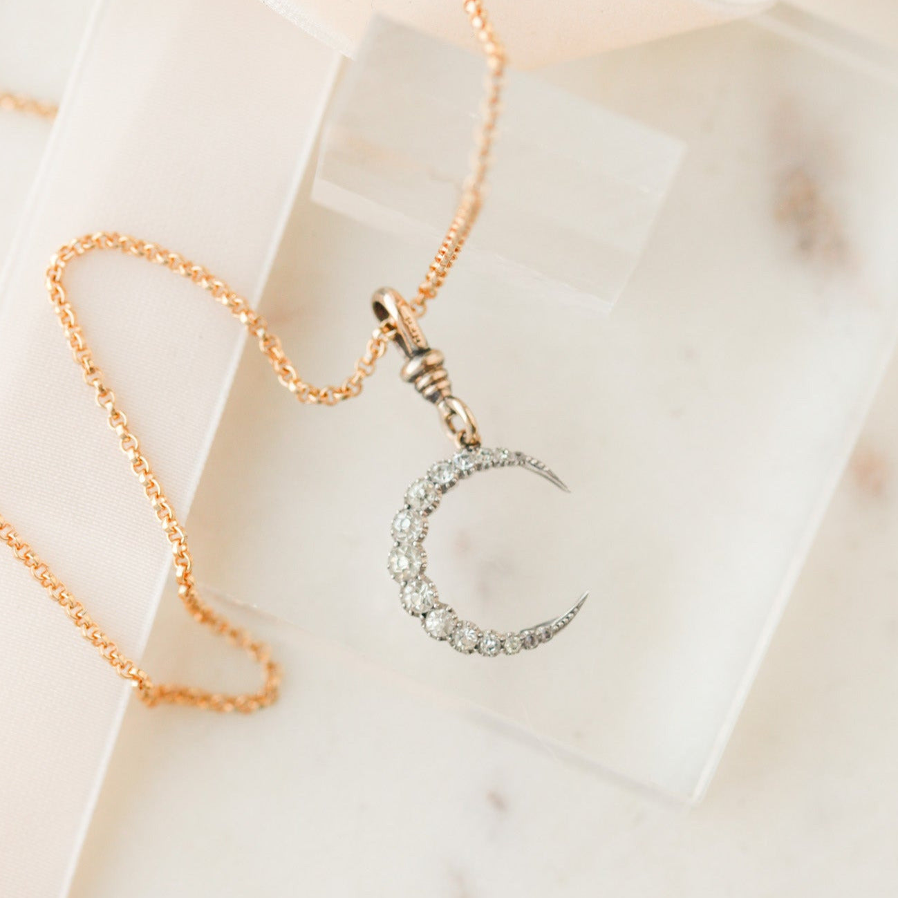 Leo Crescent Pendant