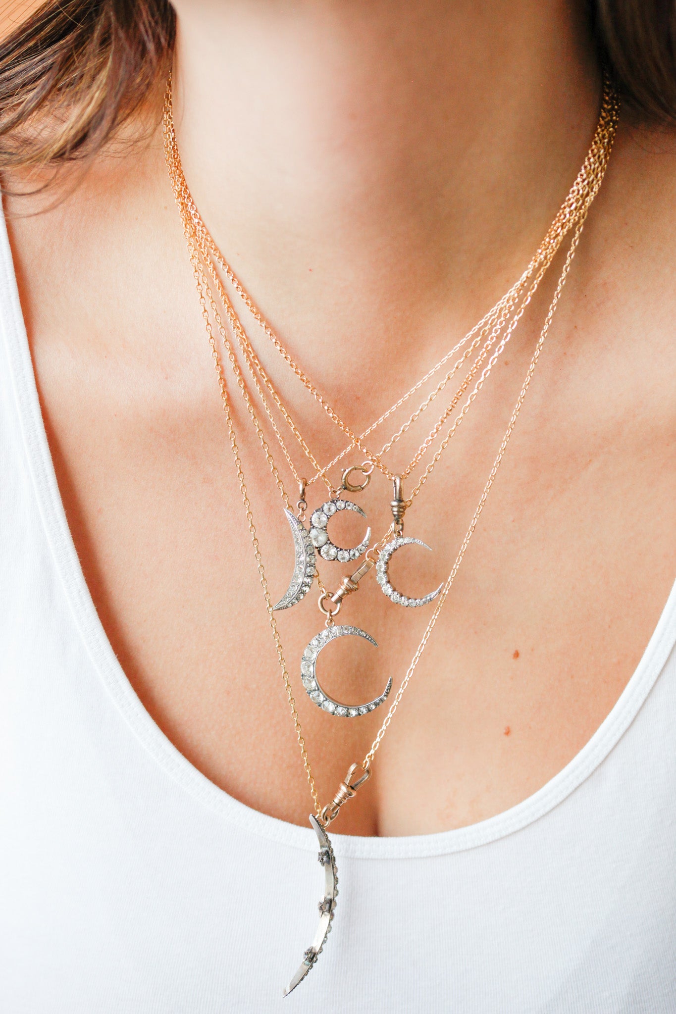 Castor Crescent Pendant