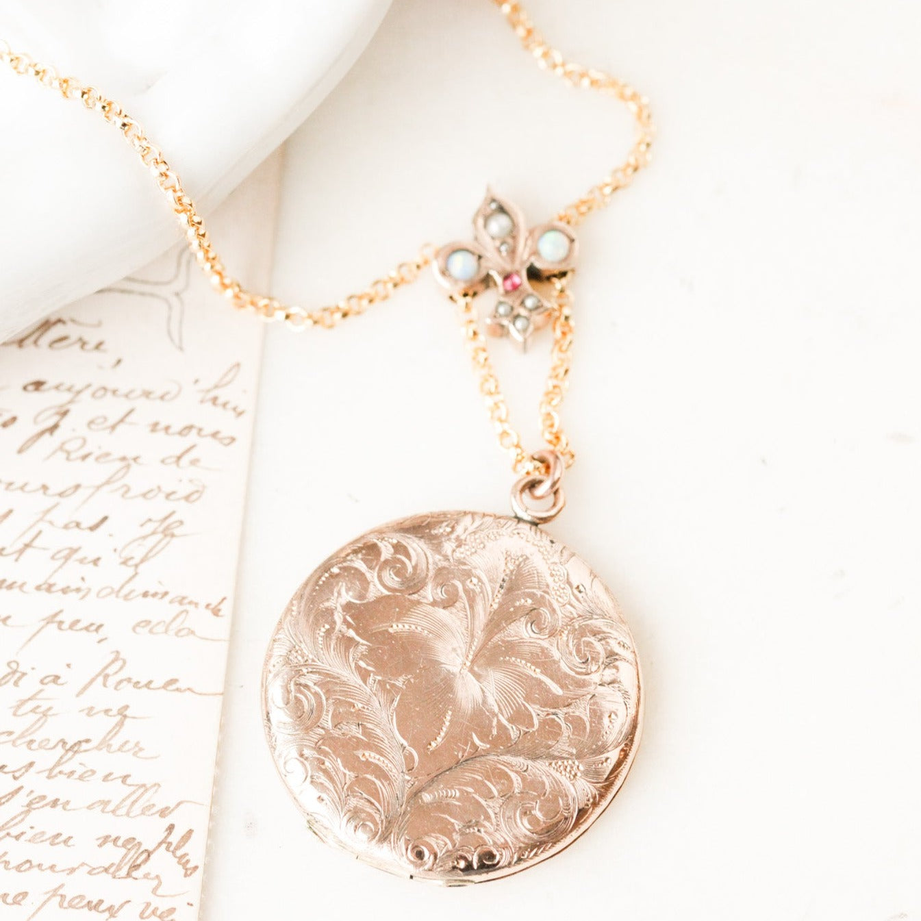 Auralee Floral Pendant