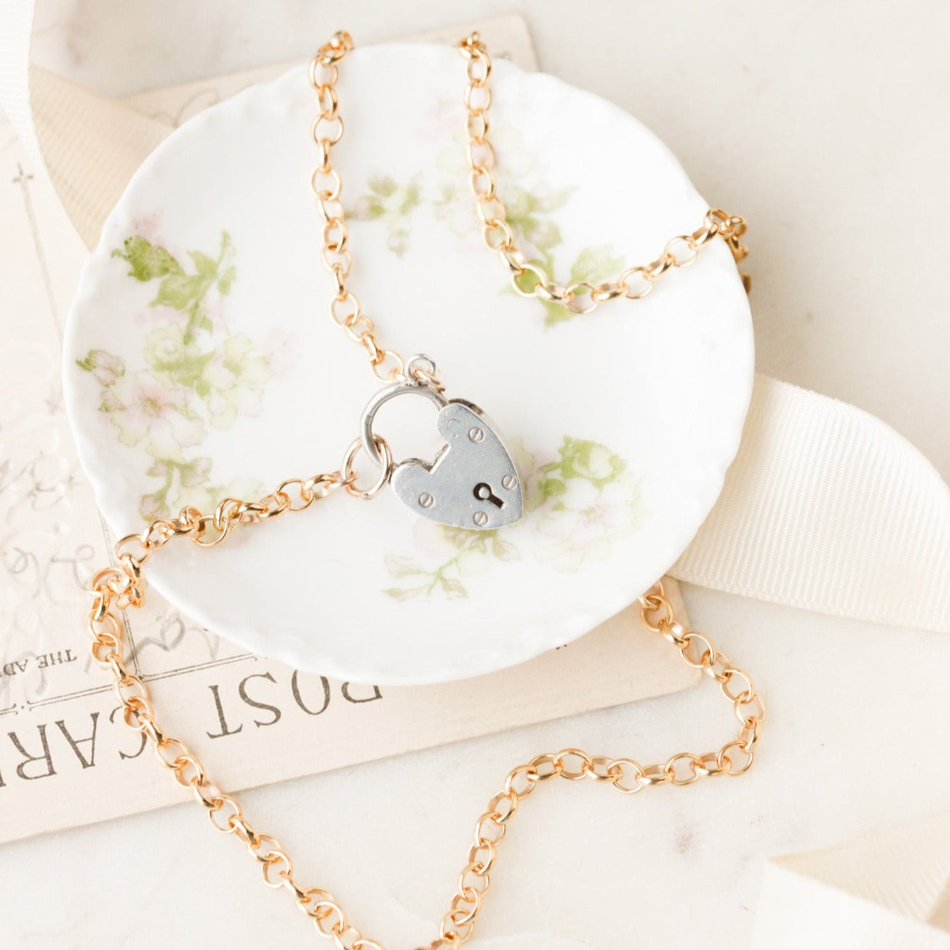Brea Lover's Lock Pendant