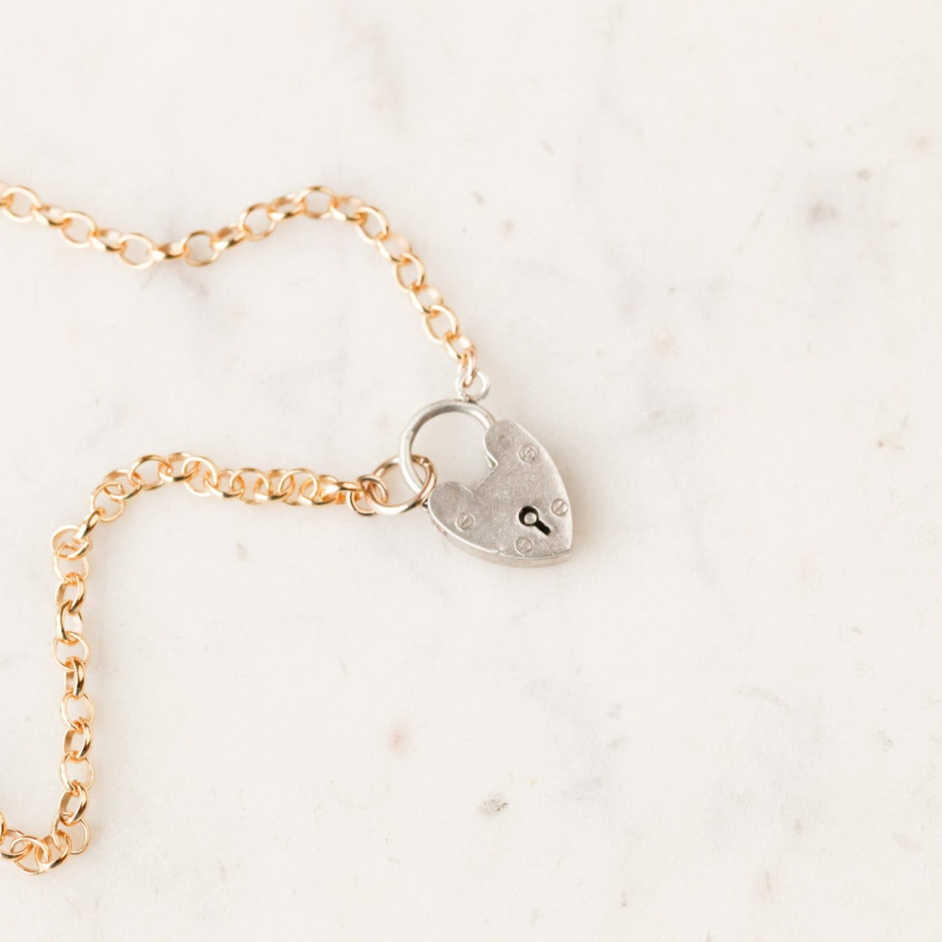 Brea Lover's Lock Pendant