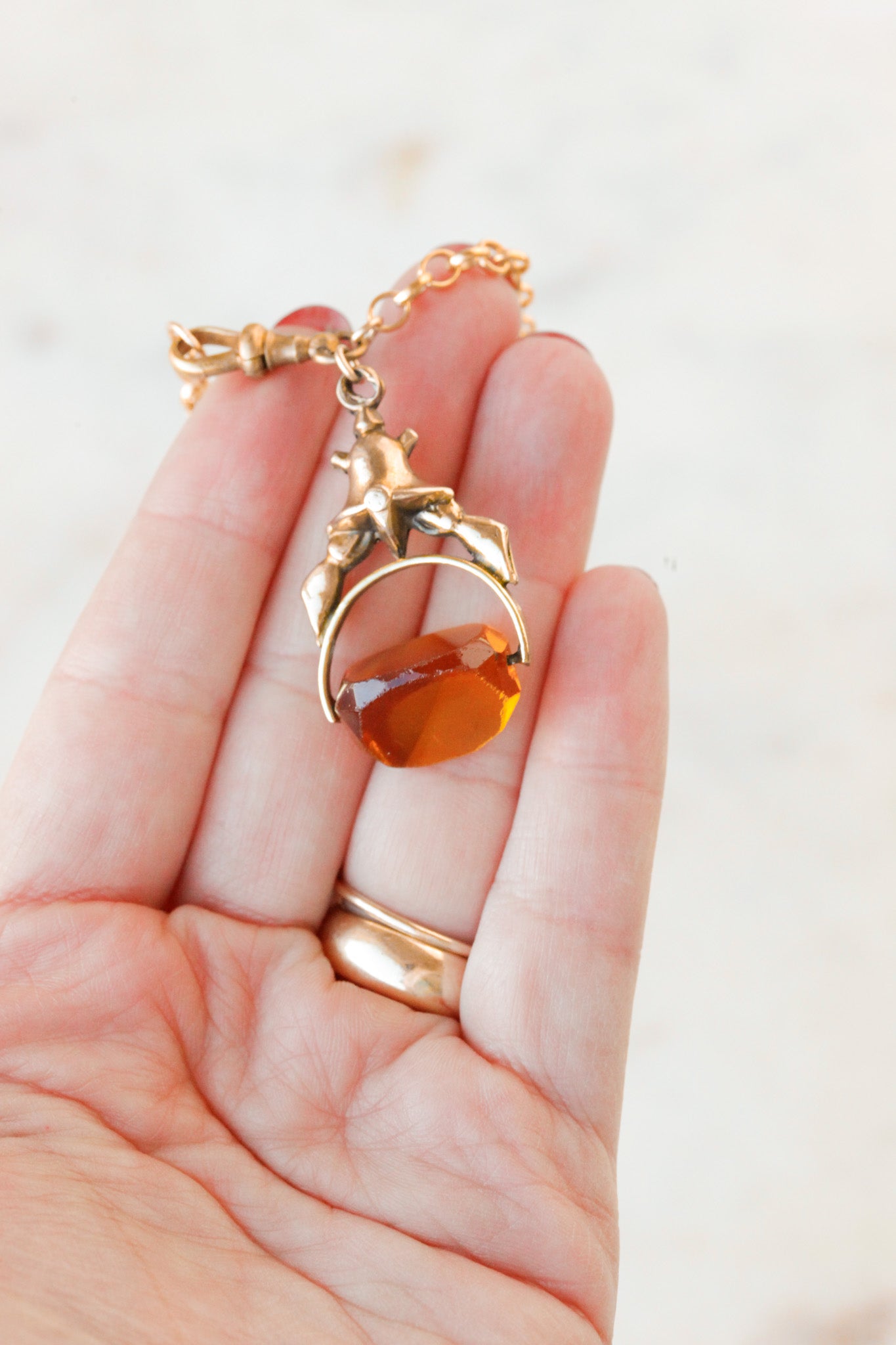 Caron Spinner Pendant