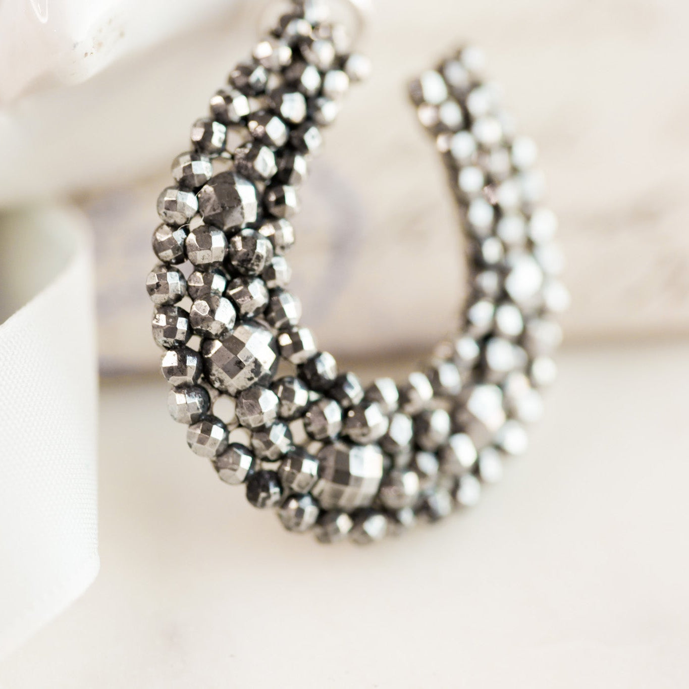 French Steel Horseshoe Pendant