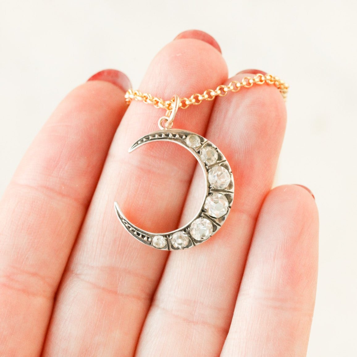 Winnie Crescent Pendant