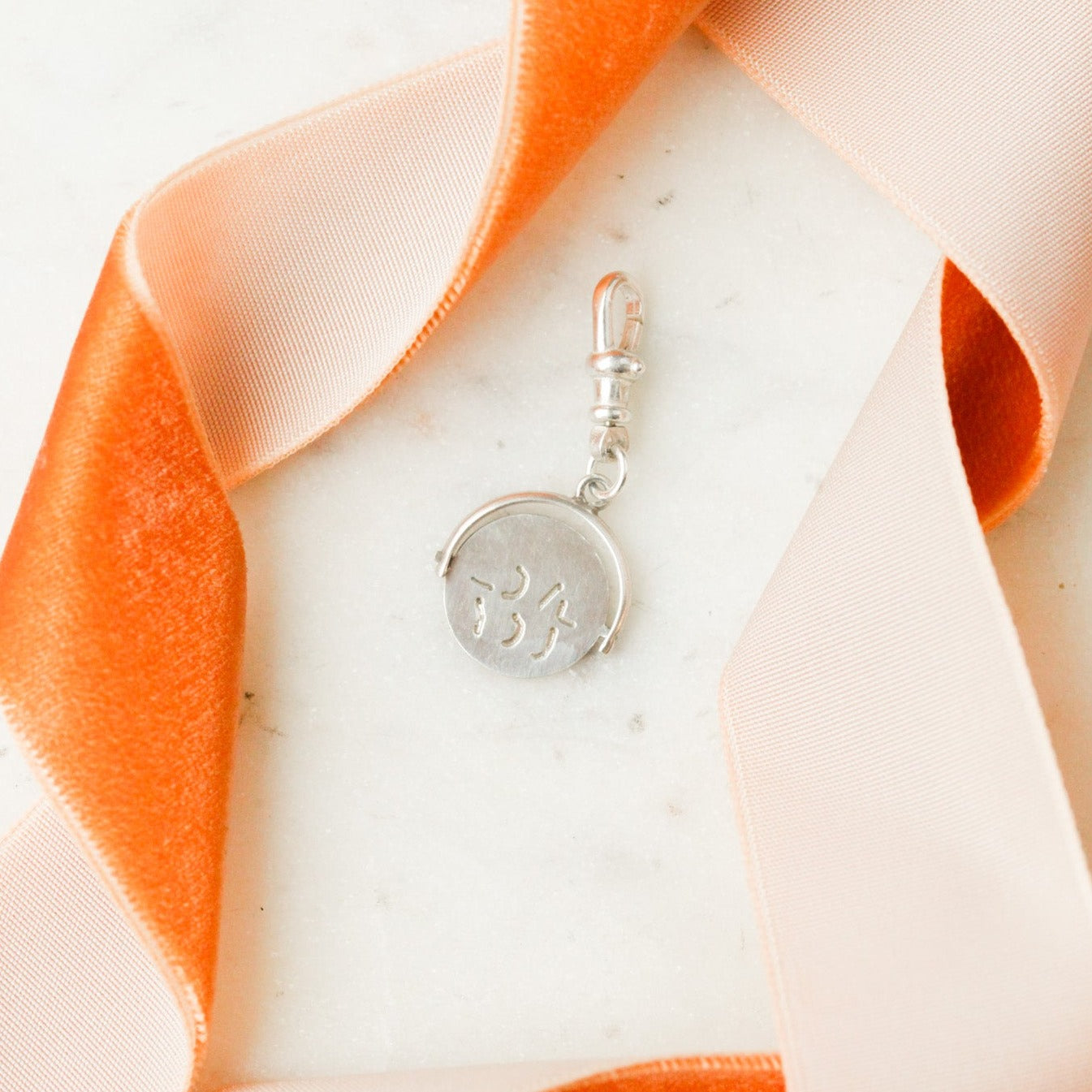 "I LOVE YOU" Spinner Charm