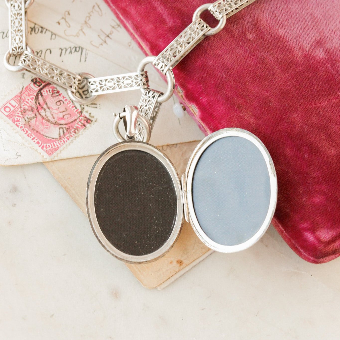 Flora & Fauna Locket Necklace