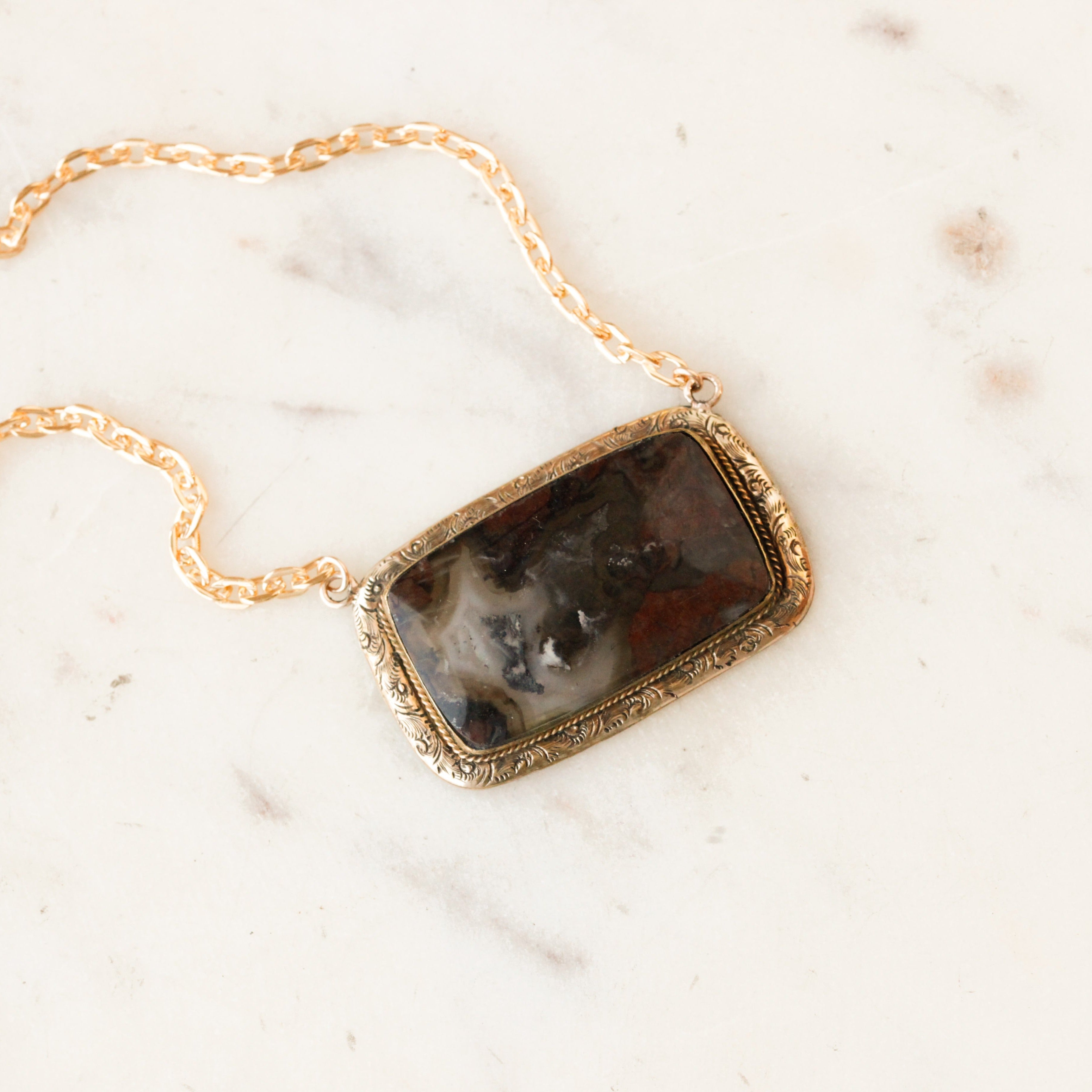 Eddie Agate Pendant