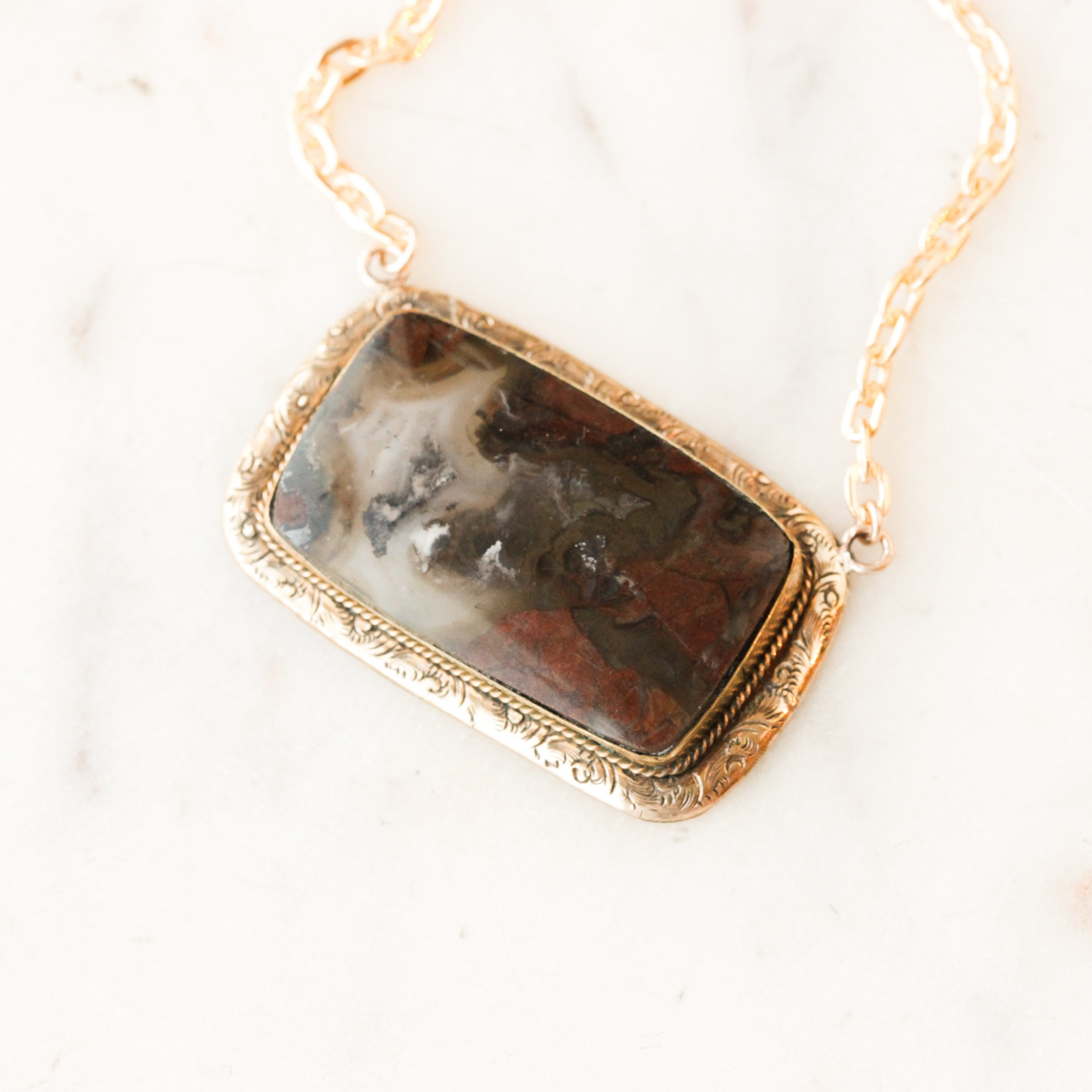 Eddie Agate Pendant