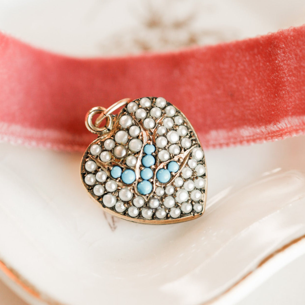 Love Bird Pearl Charm