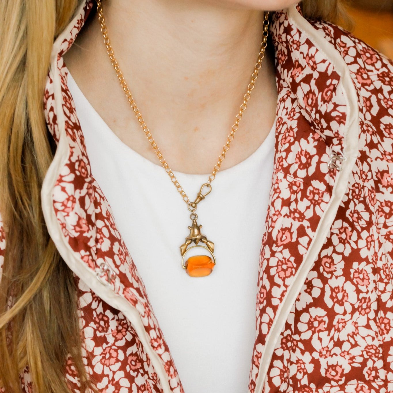 Caron Spinner Pendant
