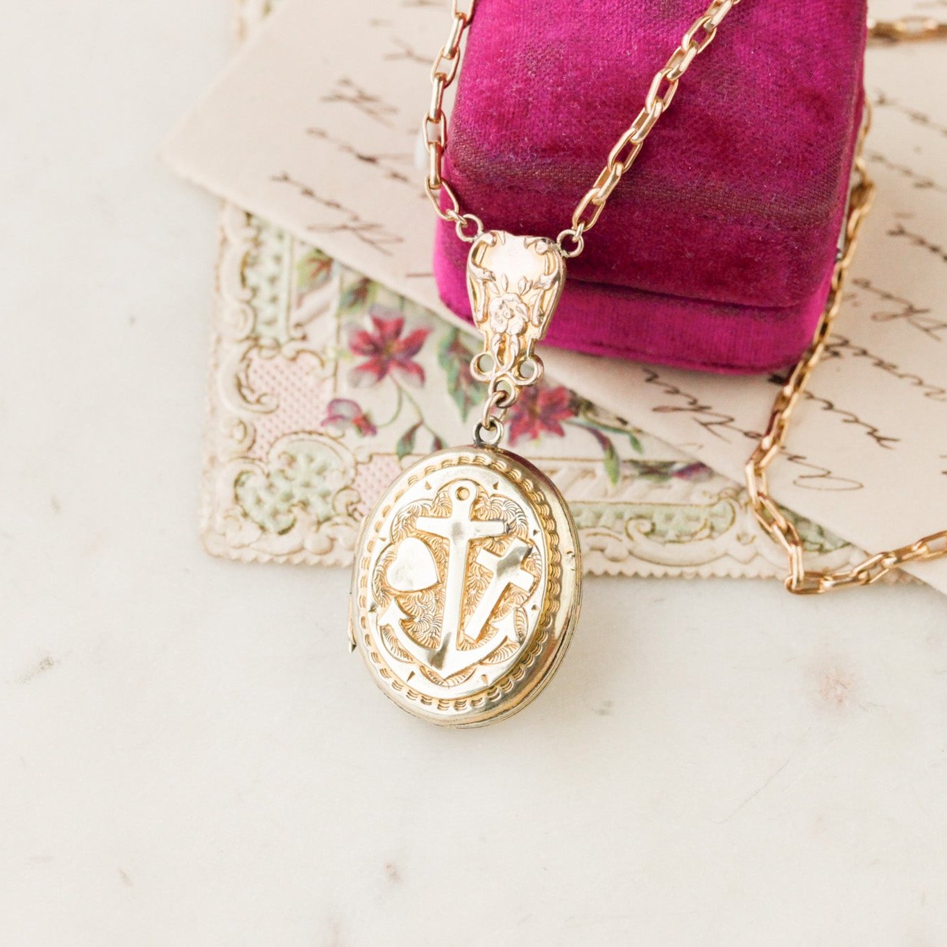 Faith, Hope & Love Locket