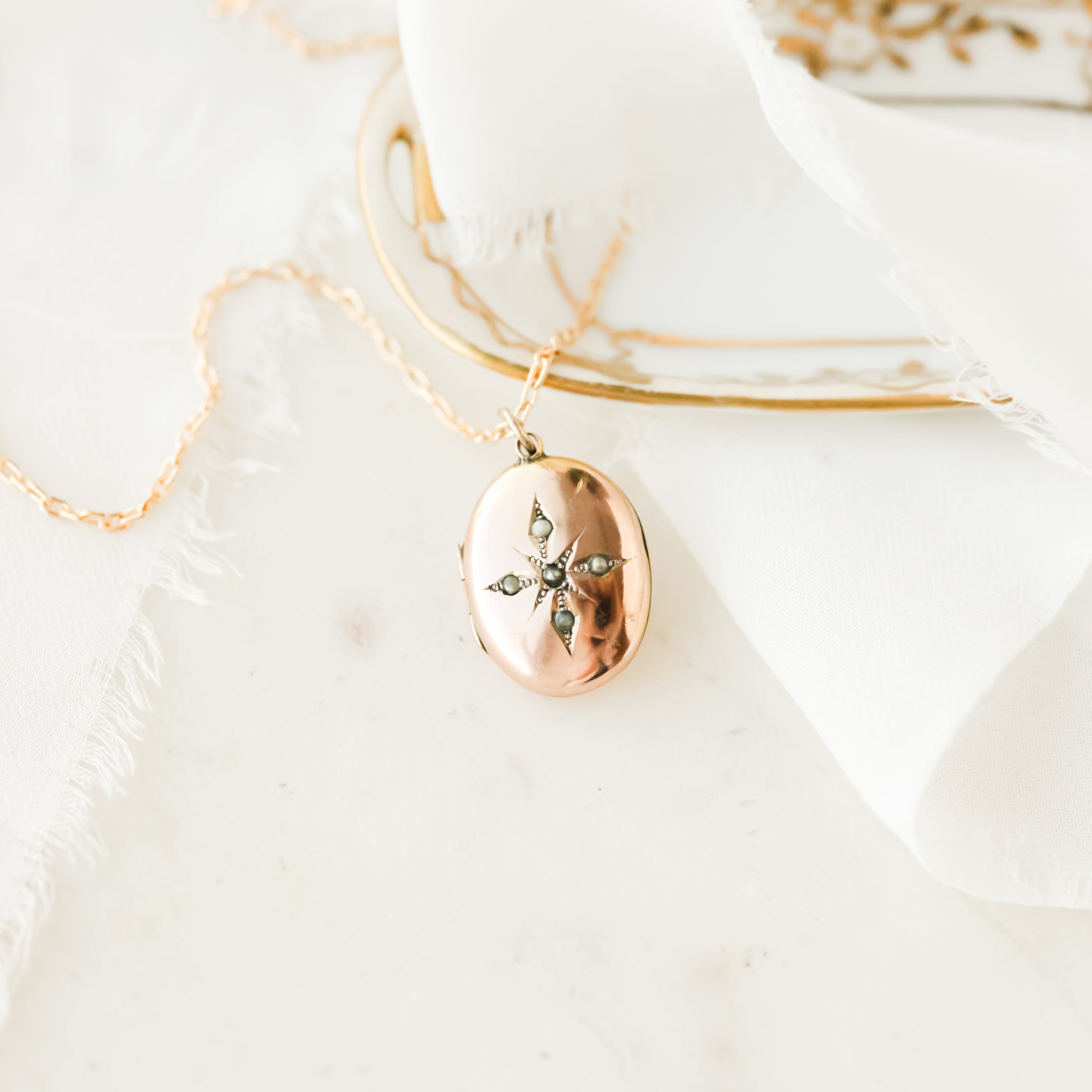 Mamie Pearl Locket