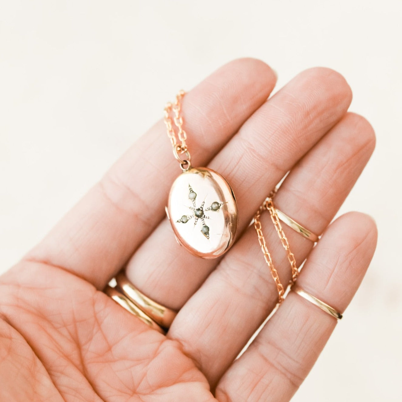 Mamie Pearl Locket