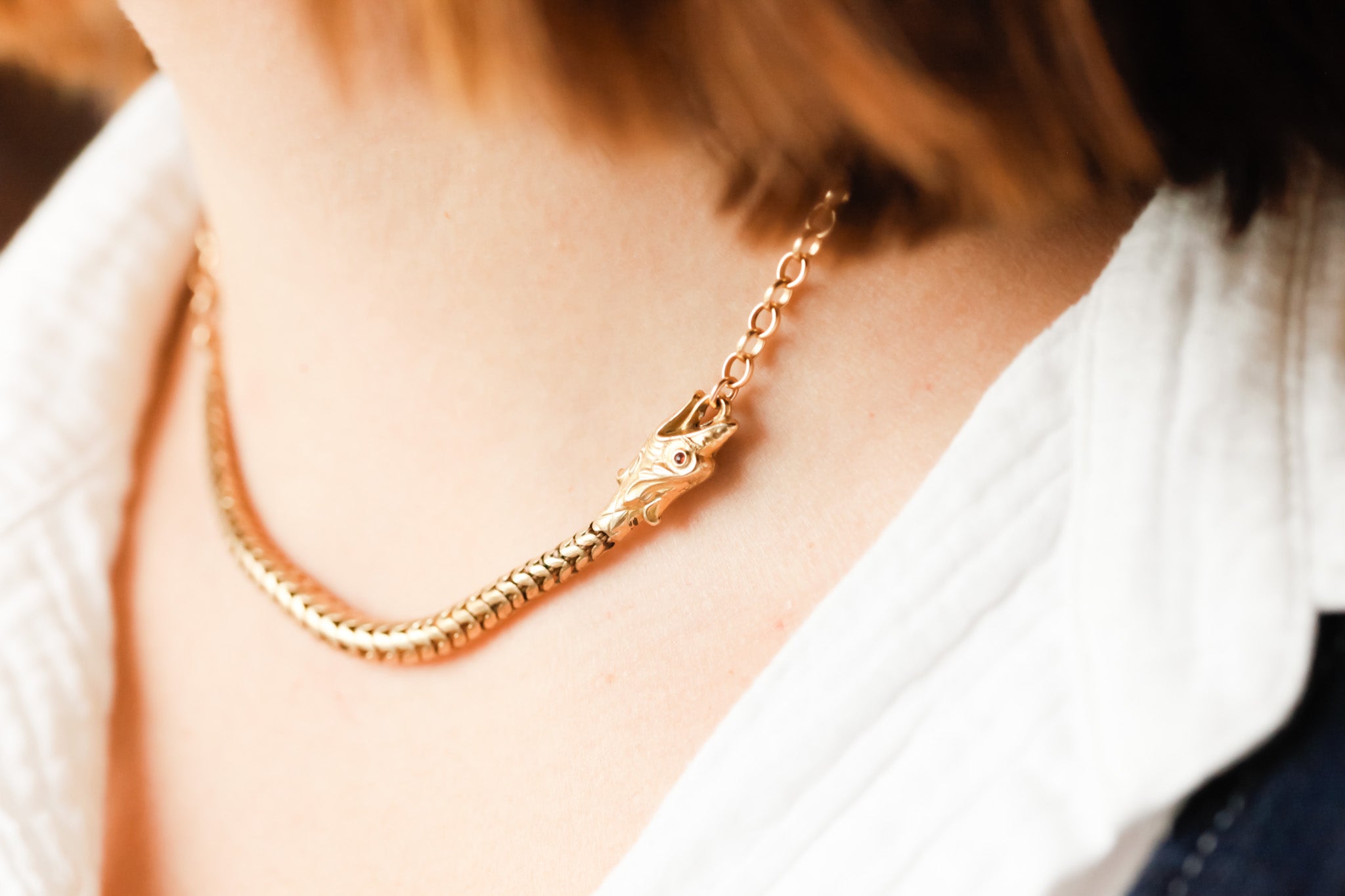 Ernest Serpent Necklace
