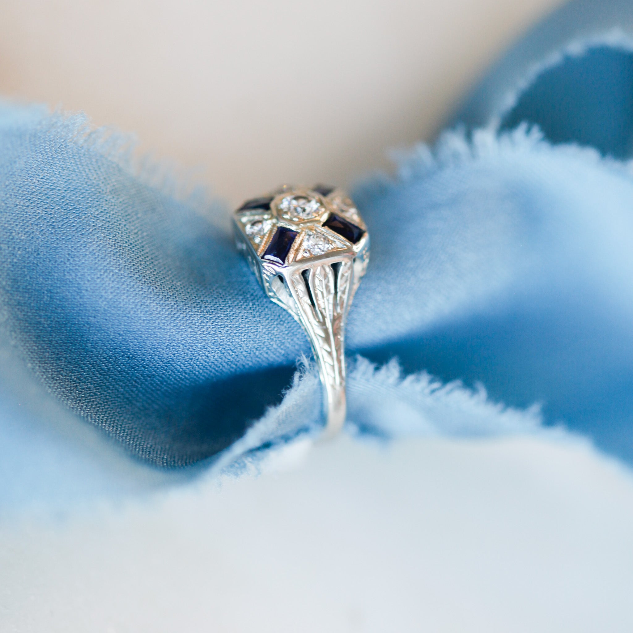 Humphrey Art Deco Diamond Ring