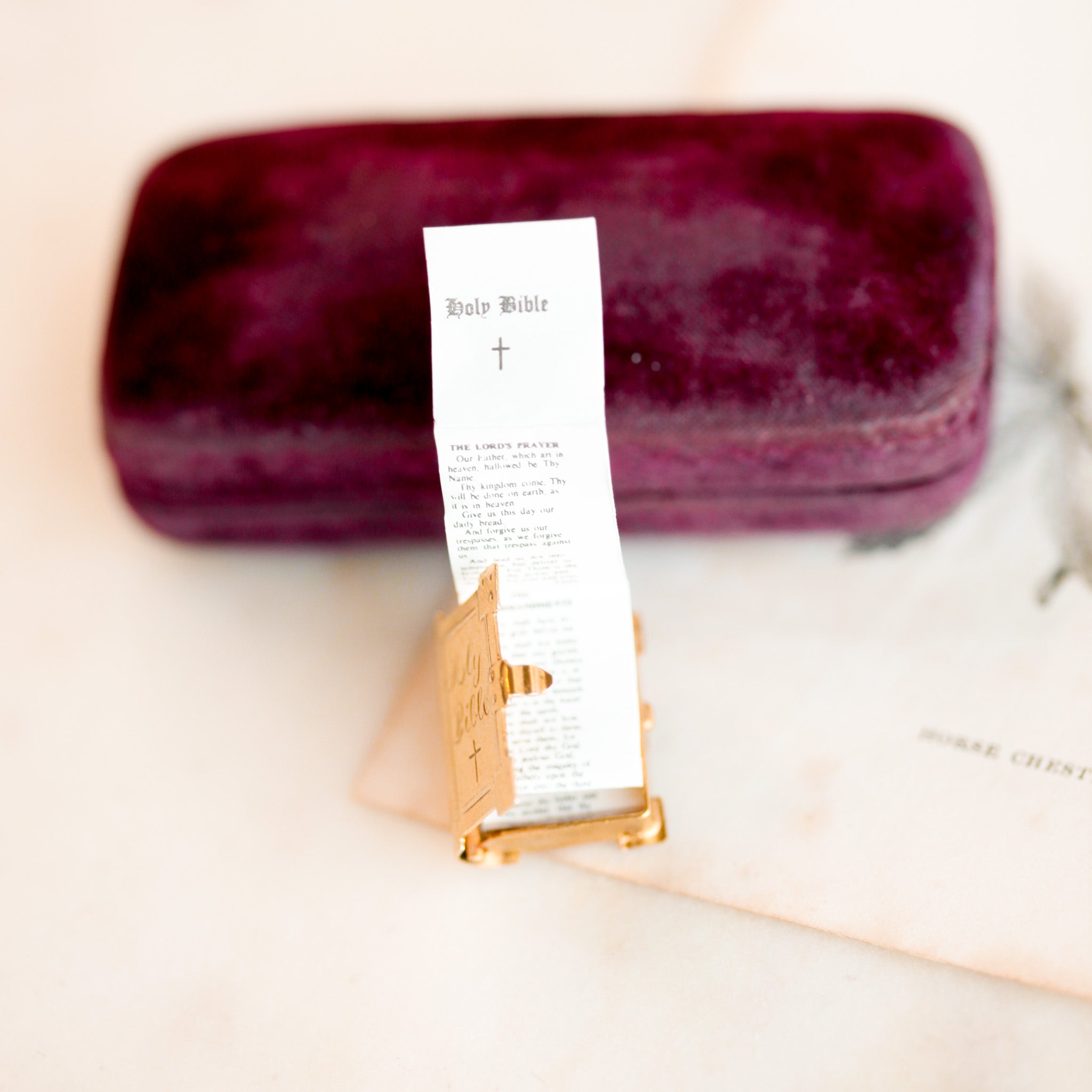 Articulated Bible Charm