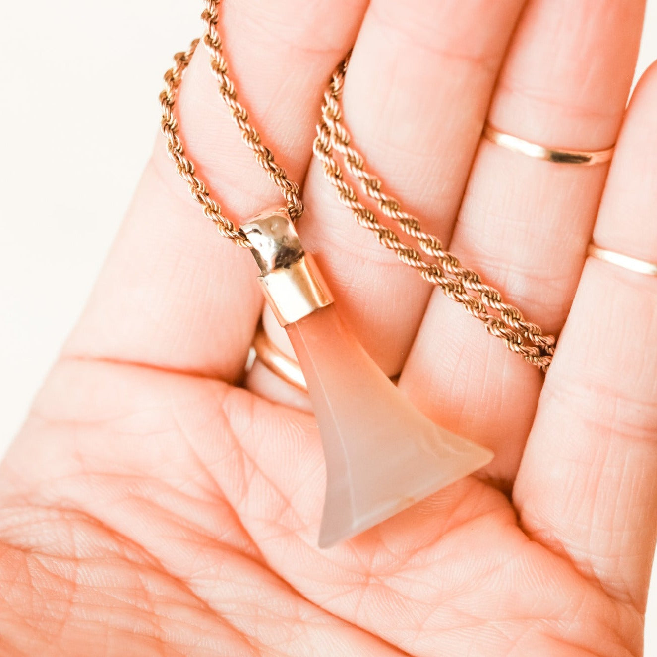 "PEACE" Seal Pendant