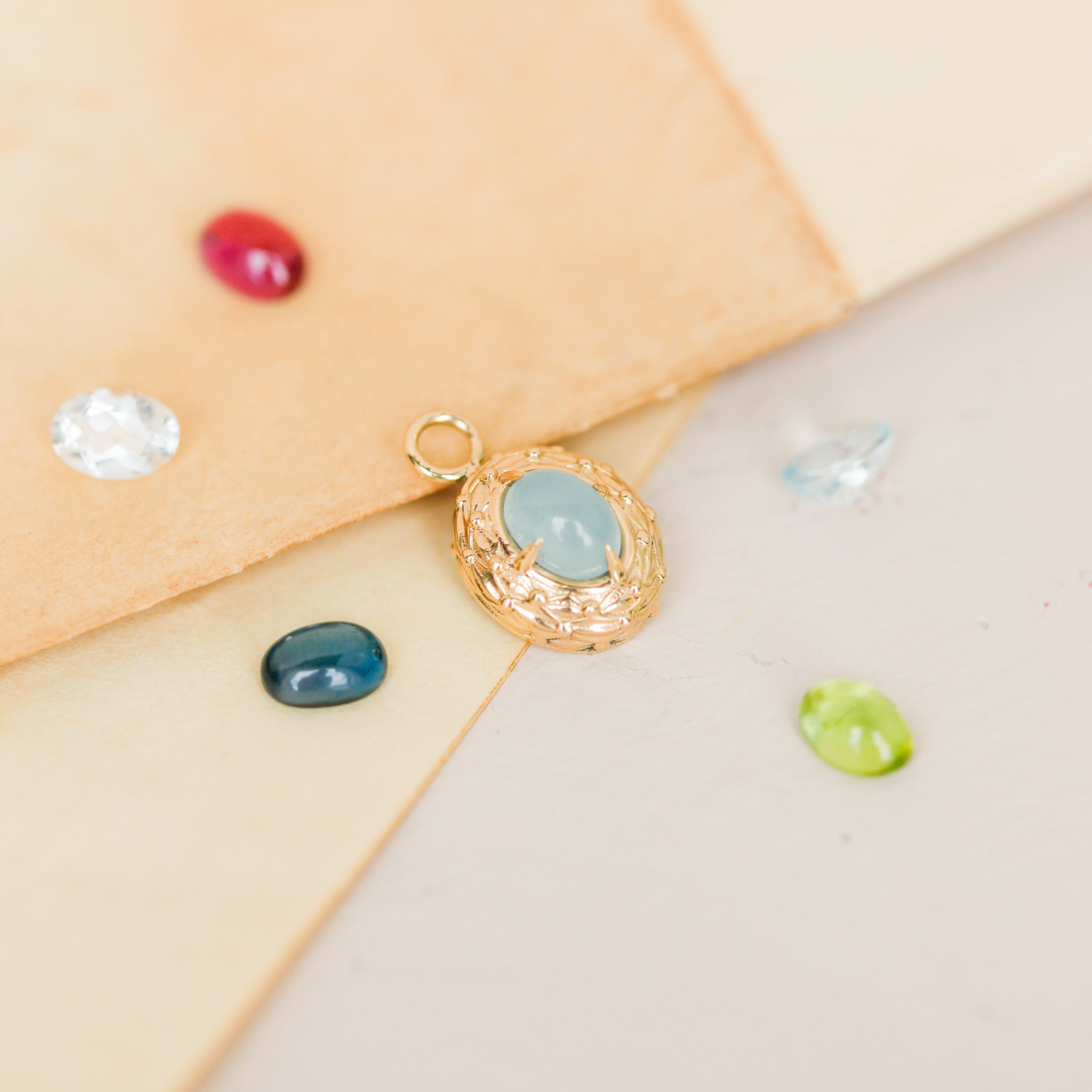Laurel and Berry Pendants