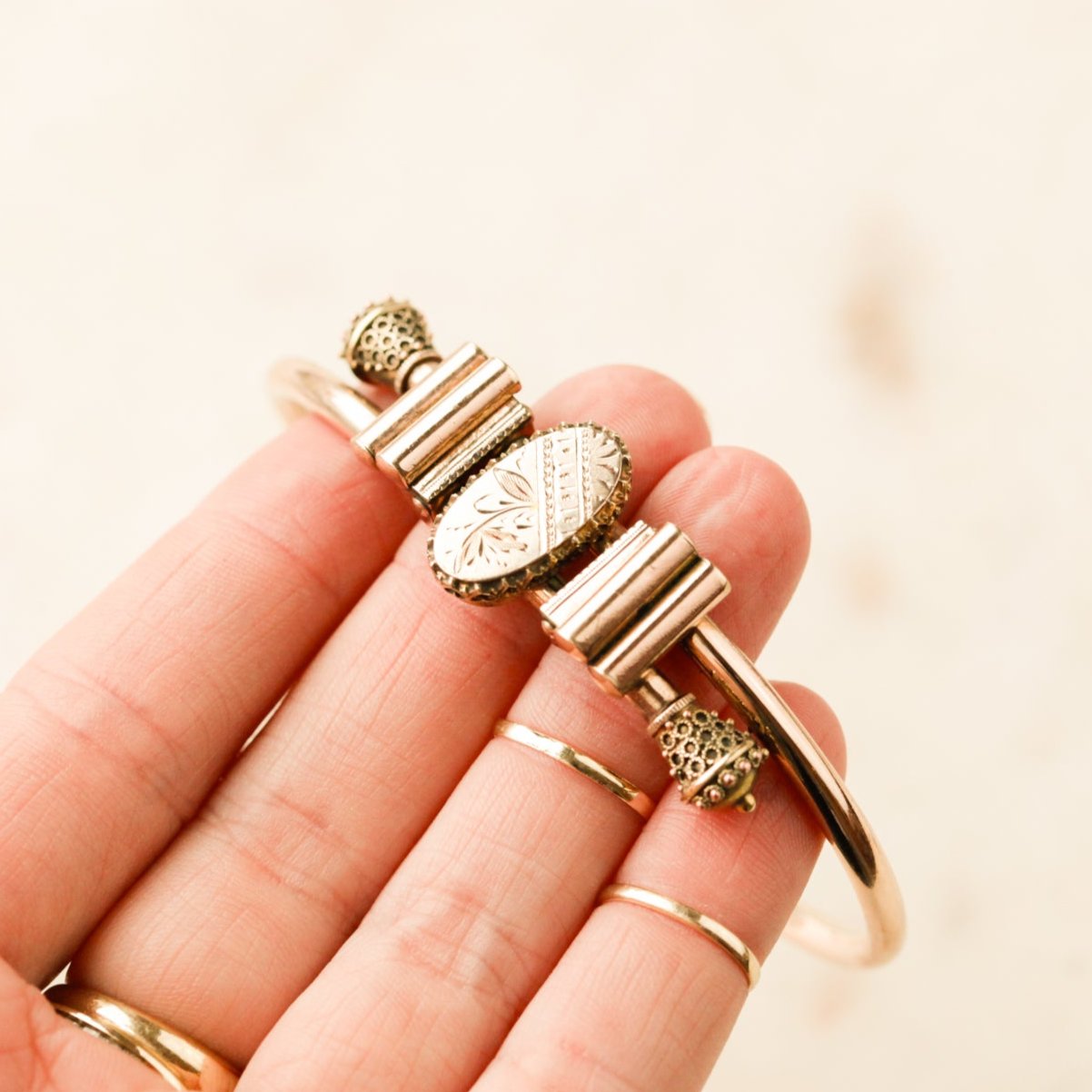 Dempsey Floral Engagement Bracelet