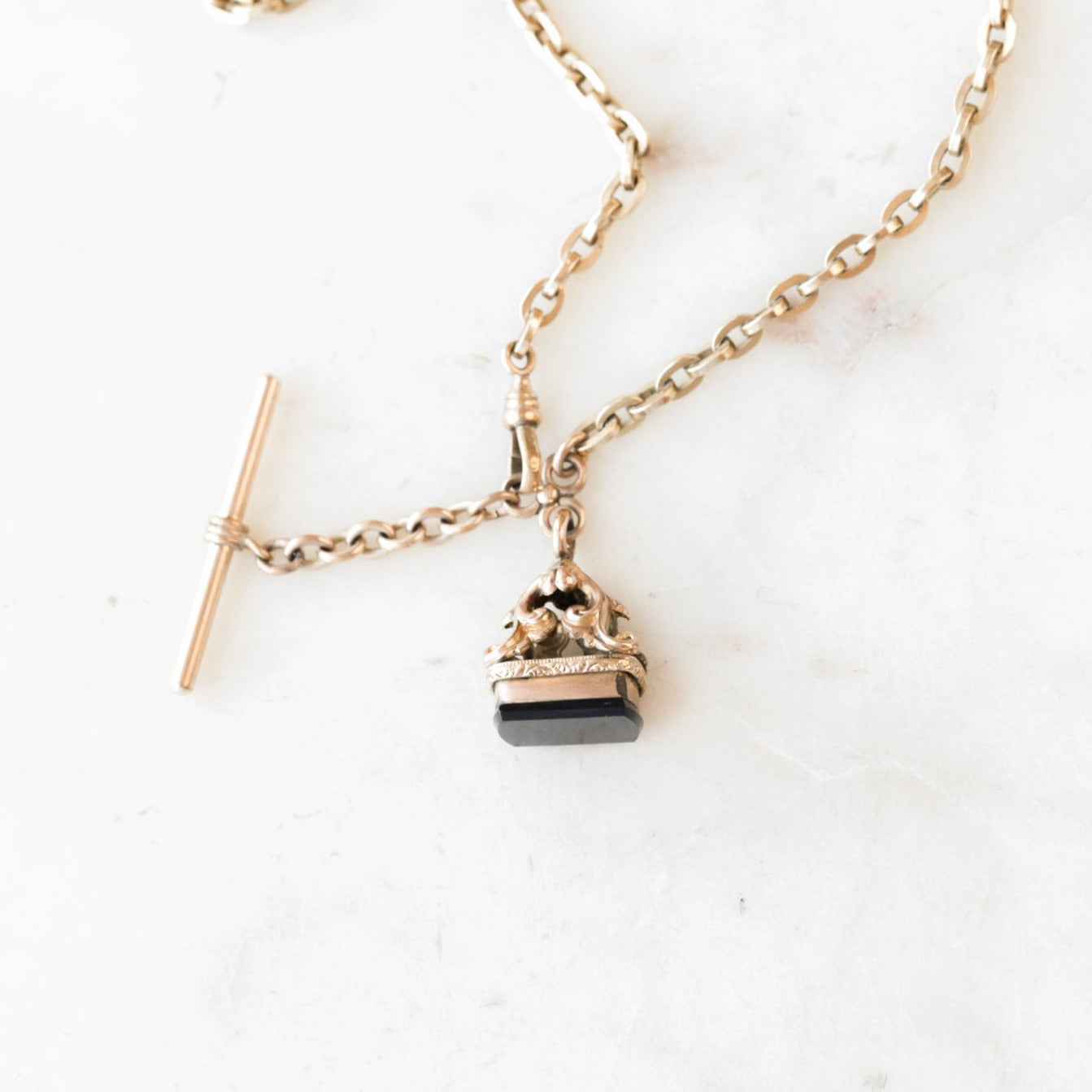 Alvaro Trellis Toggle Necklace