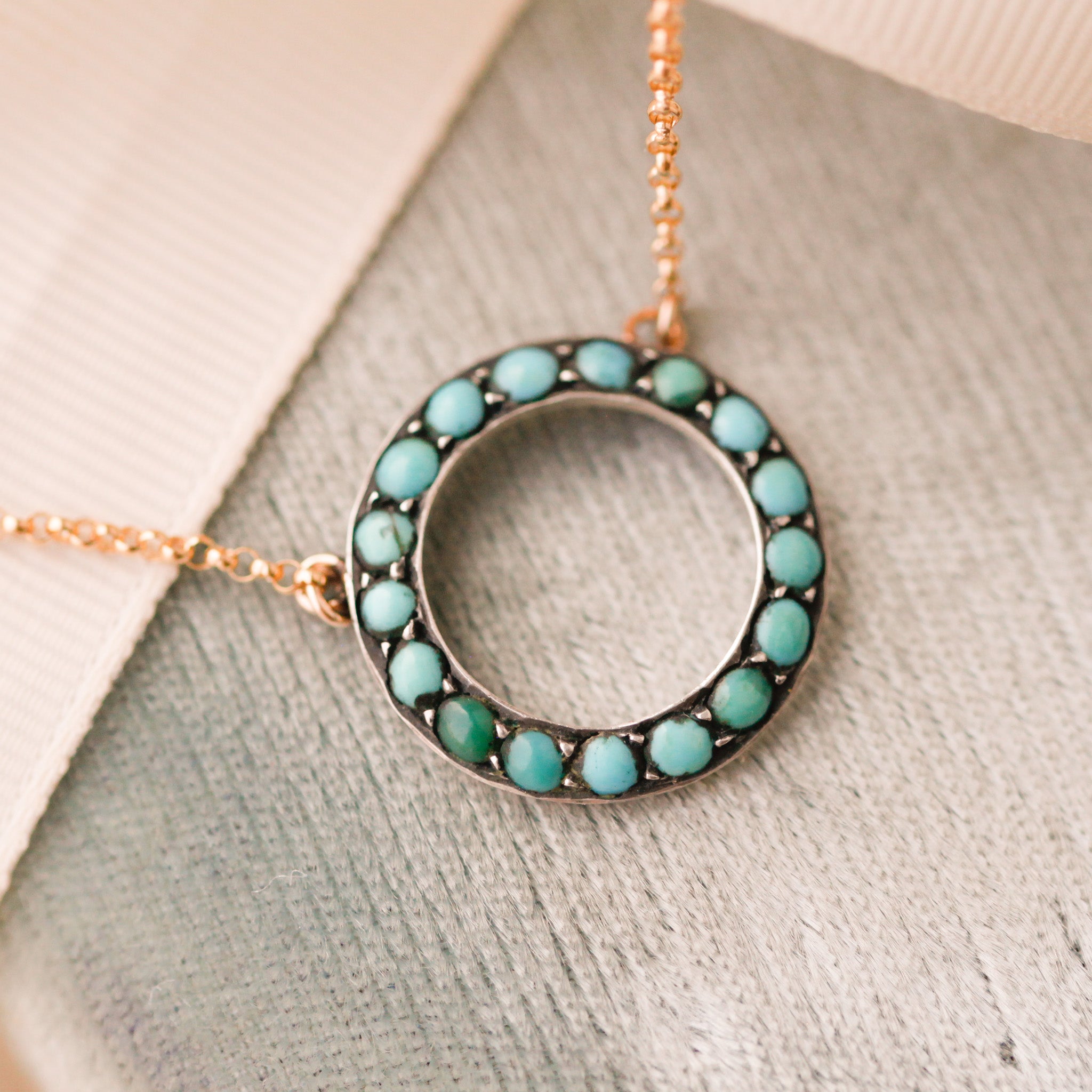 Jéromine Turquoise Pendant