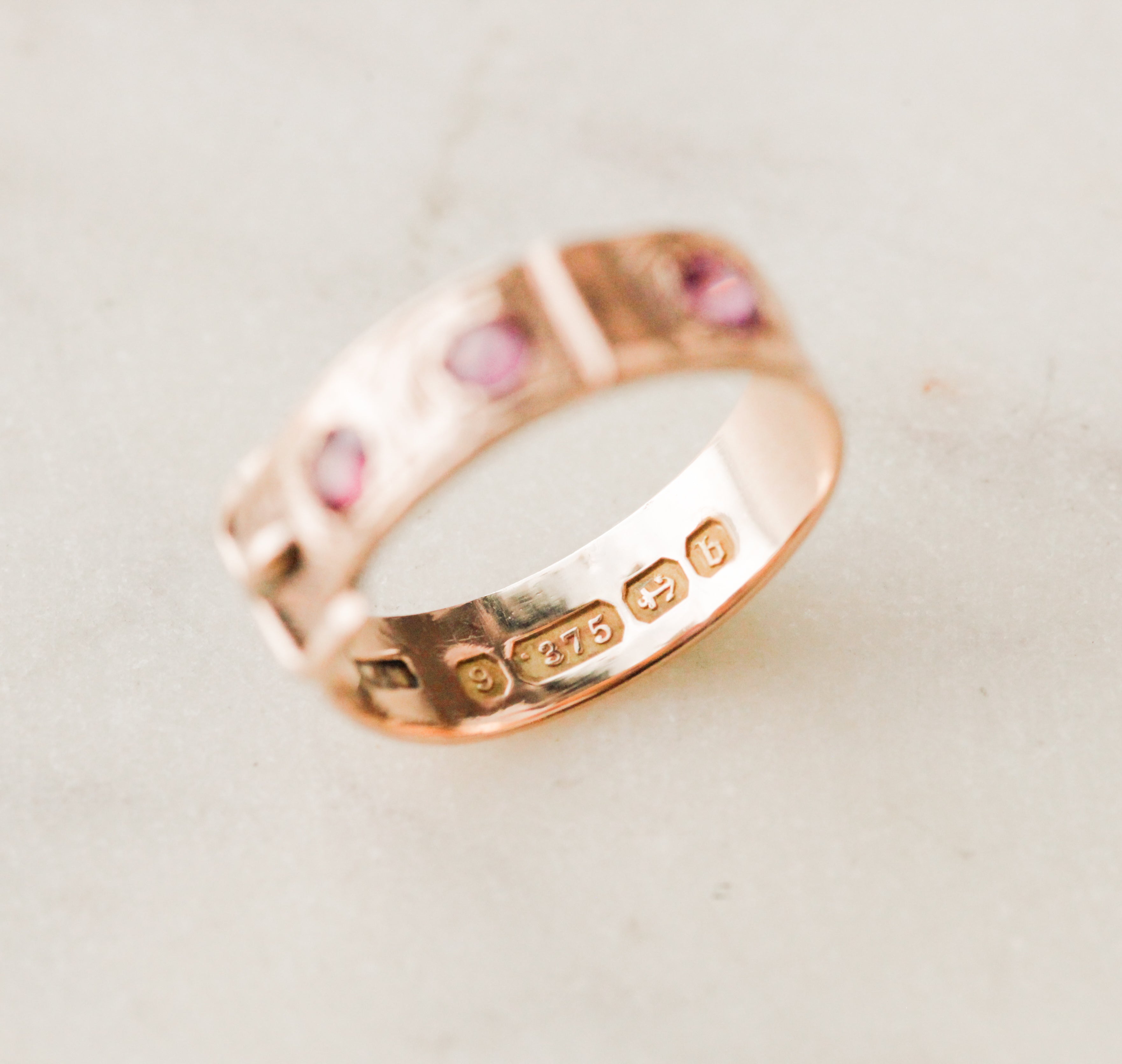 Mayhew Amethyst Buckle Ring