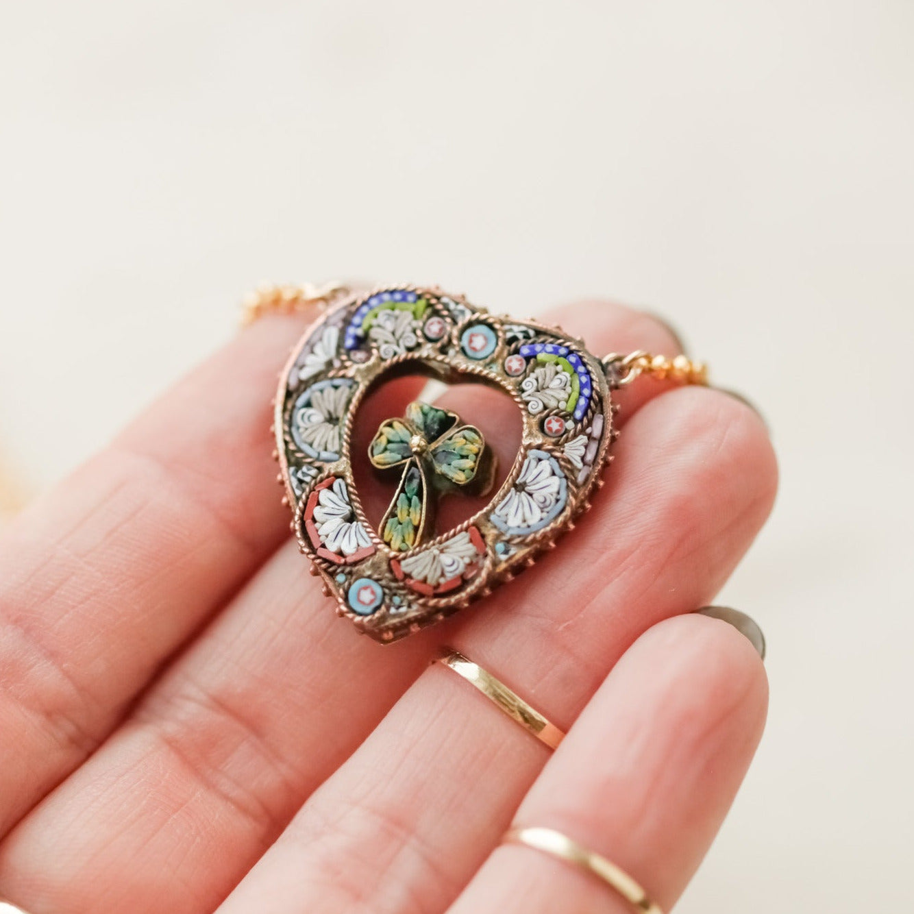 Leonus Micromosaic Pendant