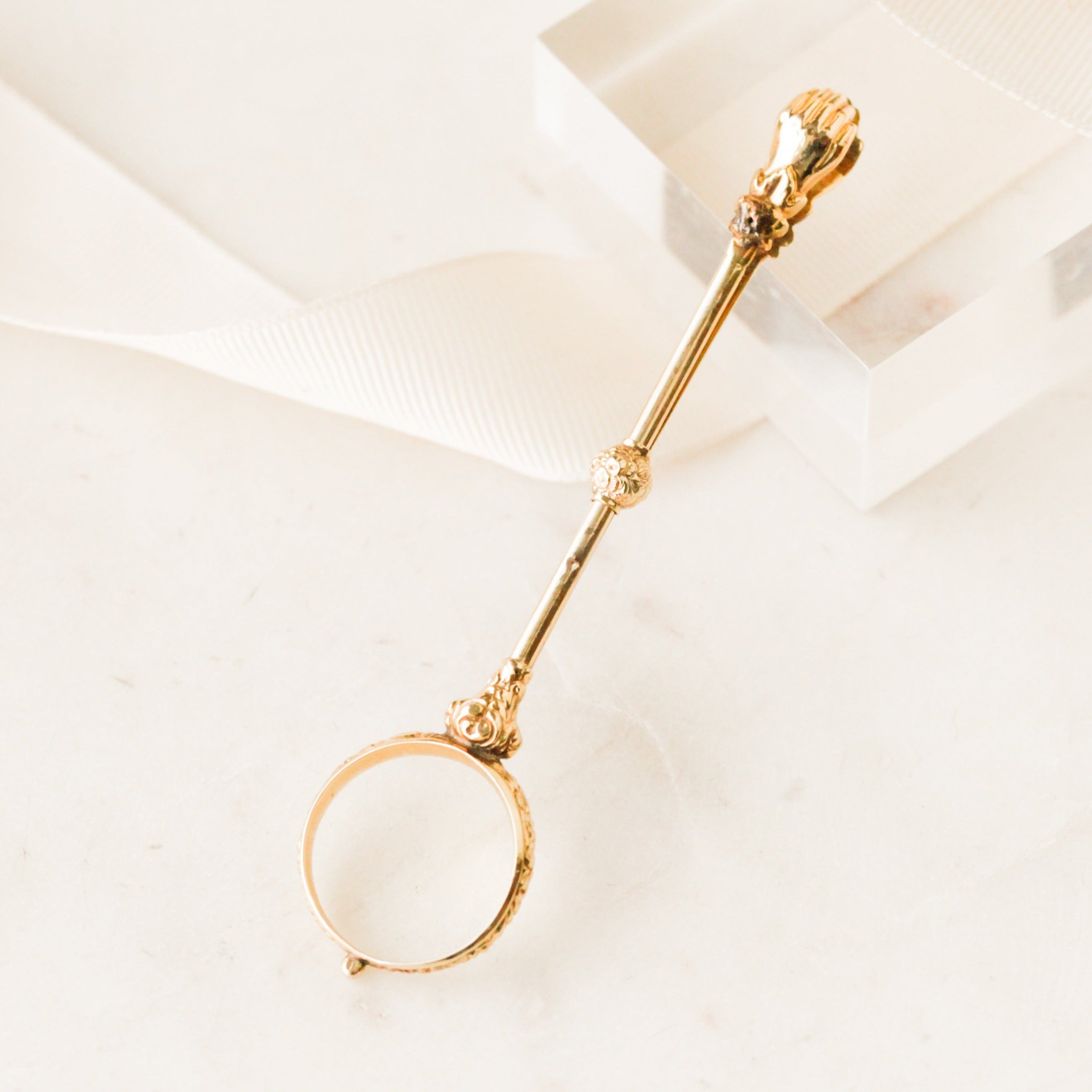 Swanson Gold Cigarette Ring