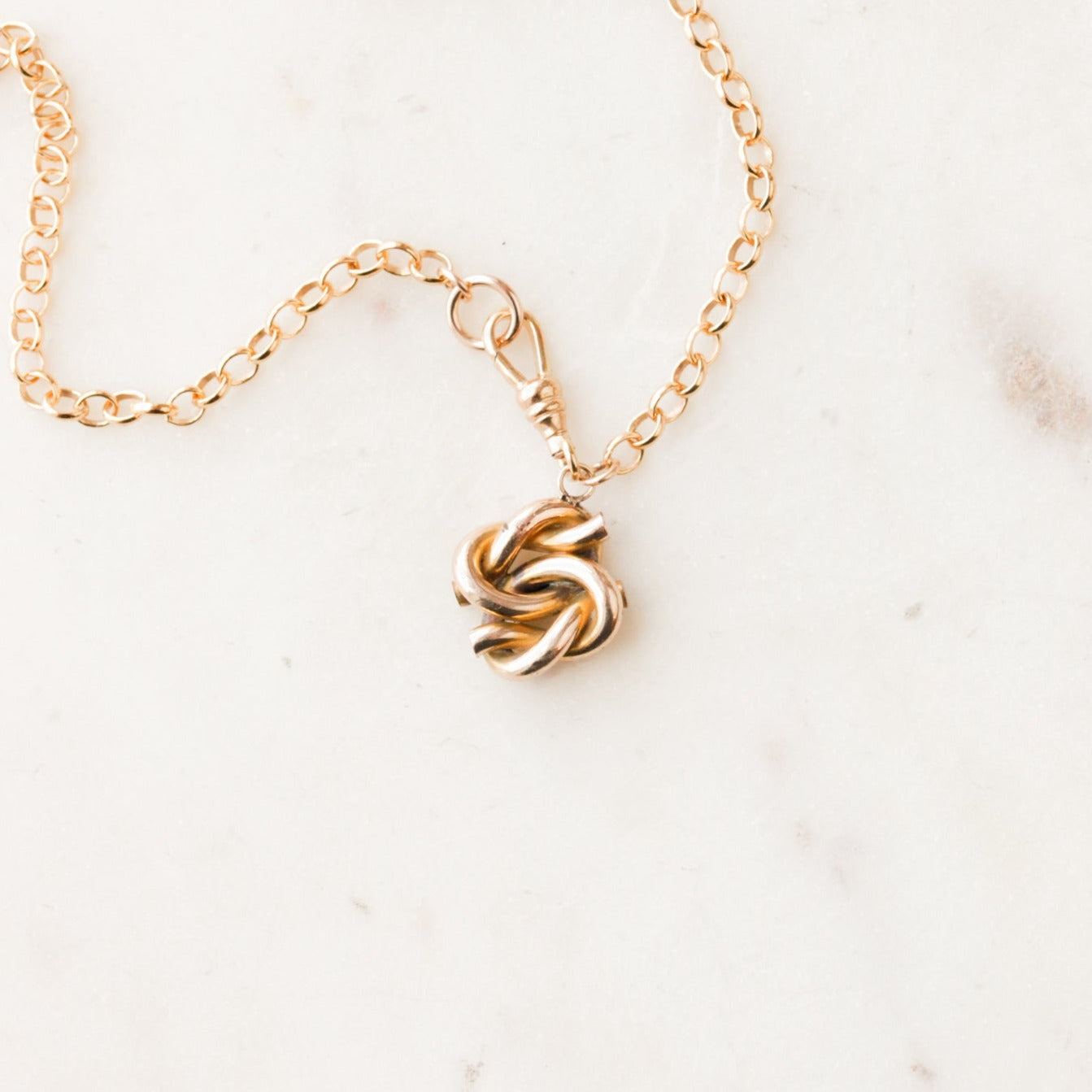Large Lover's Knot Pendant