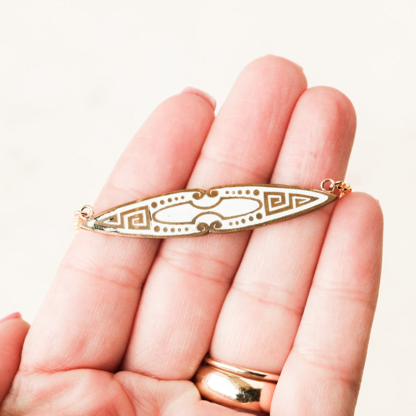 Holt Enameled Pendant