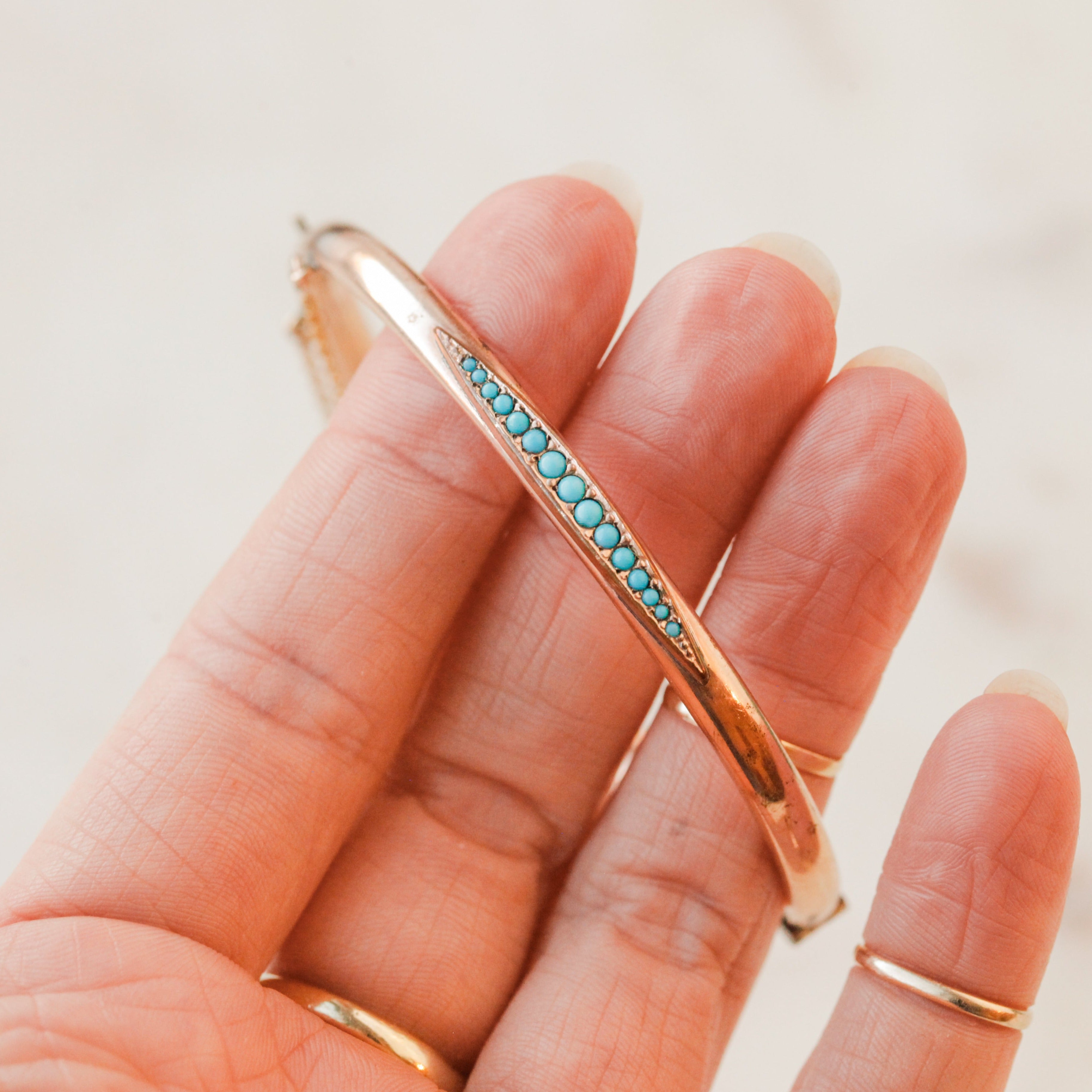 Oliver Turquoise Bangle Bracelet