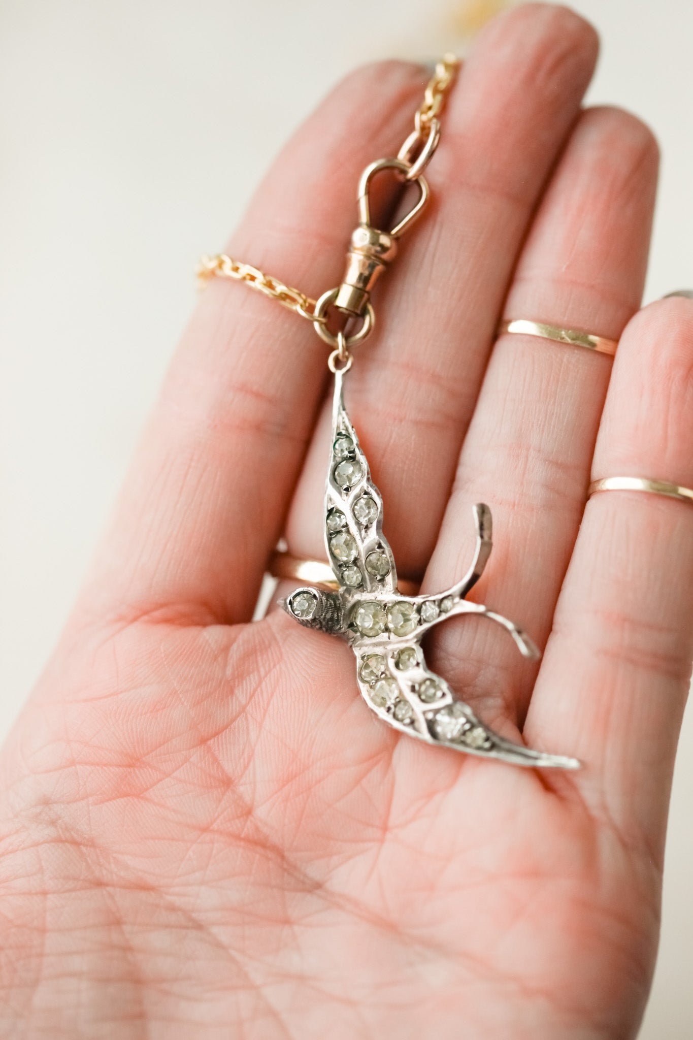 Serena Swallow Pendant