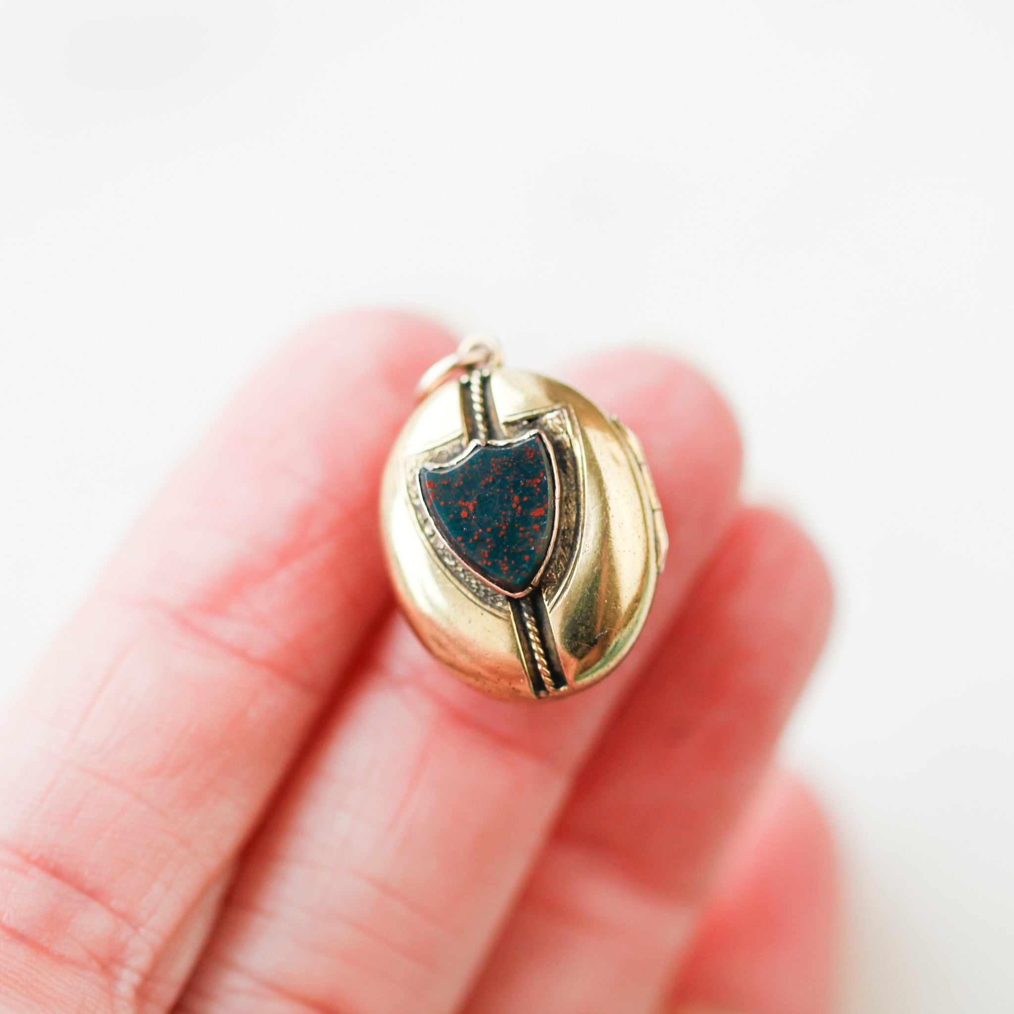 Genie Bloodstone Locket