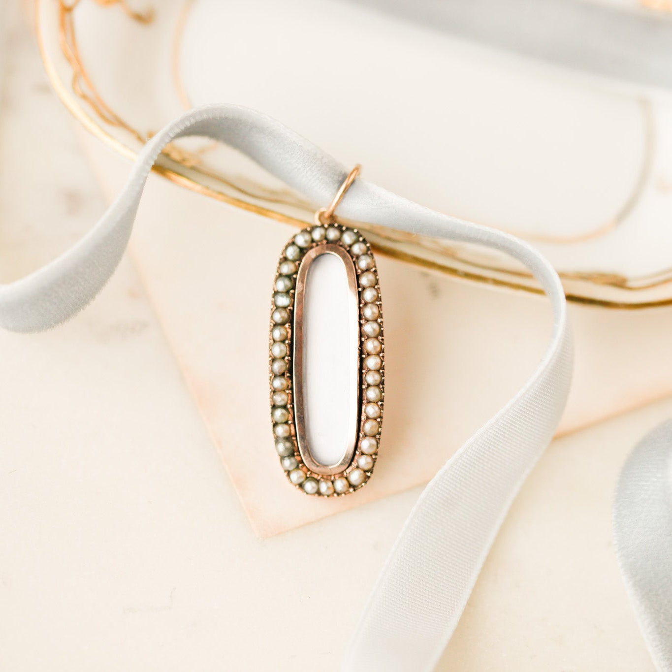 Bettie Seed Pearl Pendant