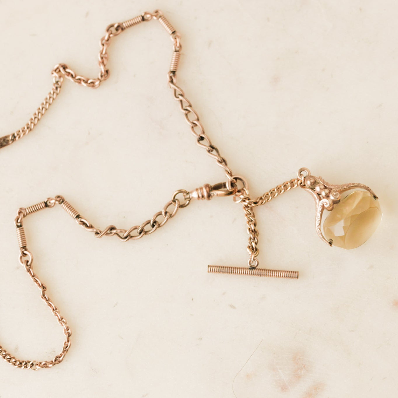 Atoli Spinning Citrine Pendant