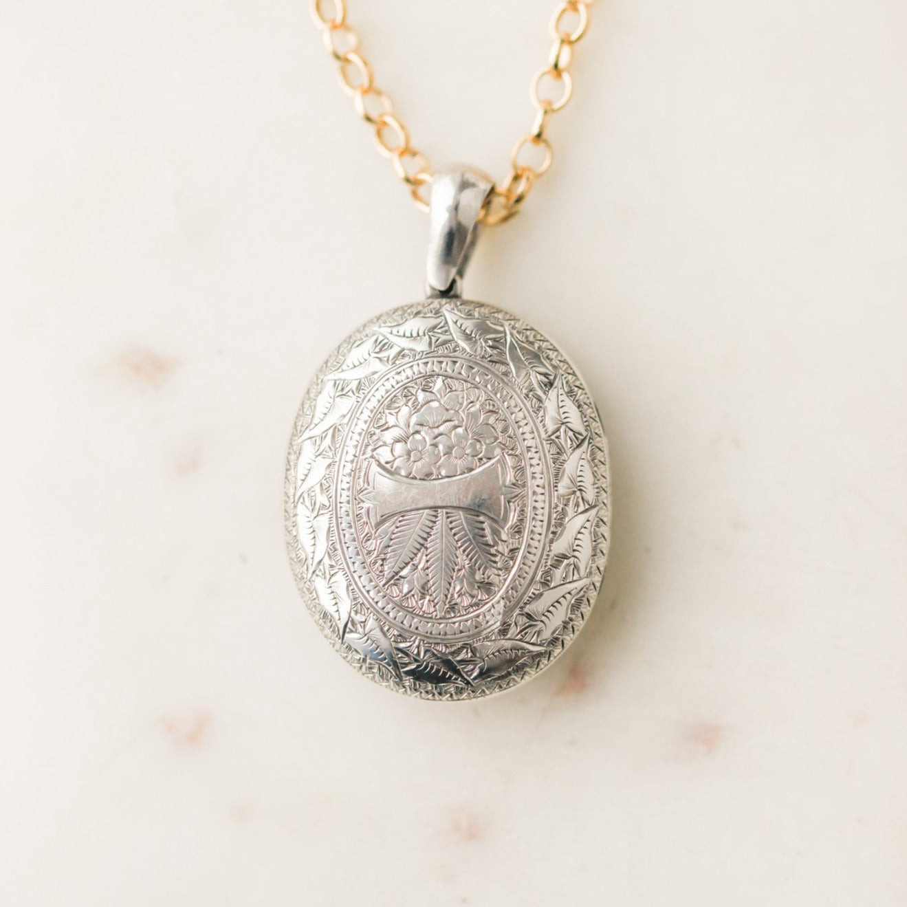 Secret Garden Sterling Locket