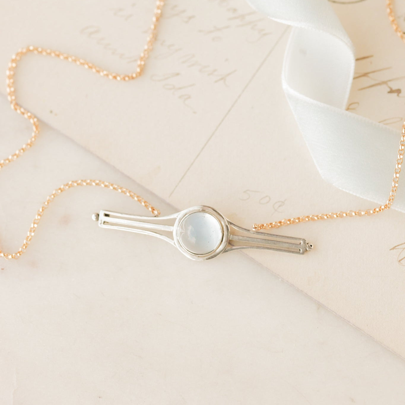 Felicity Deco Moonstone Pendant