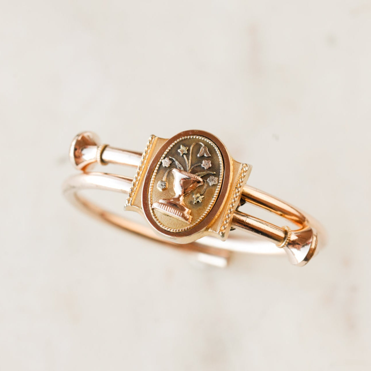 "Stella" Floral Engagement Bracelet