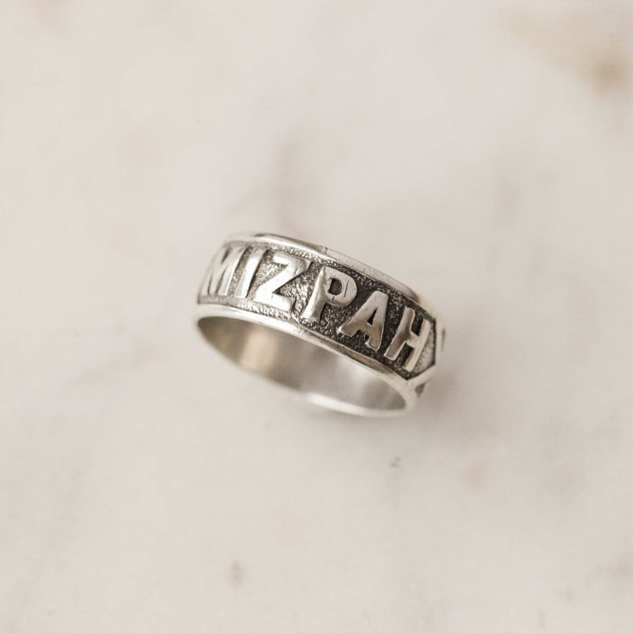 English "Mizpah" Ring