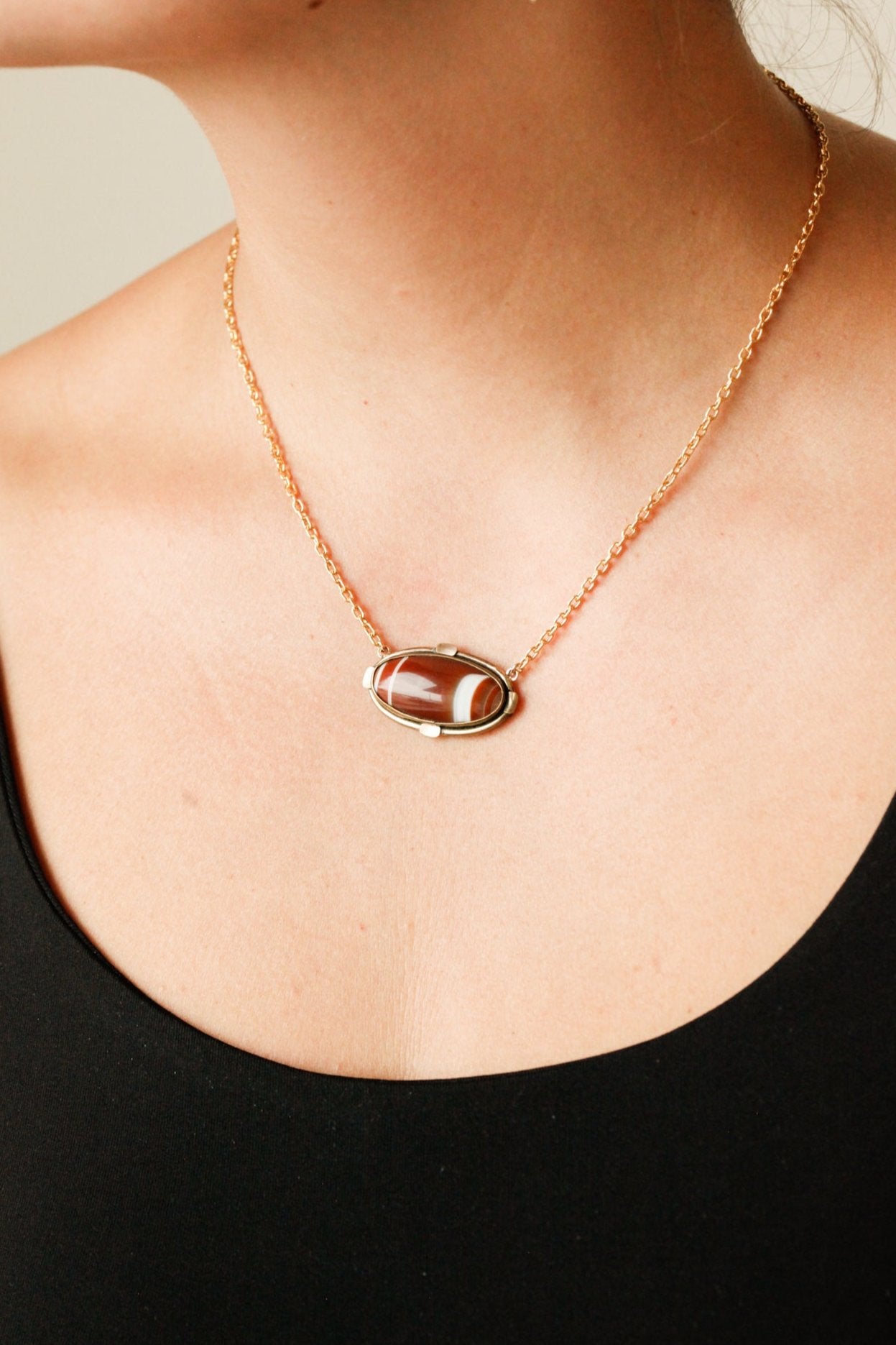 Corbane Banded Pendant