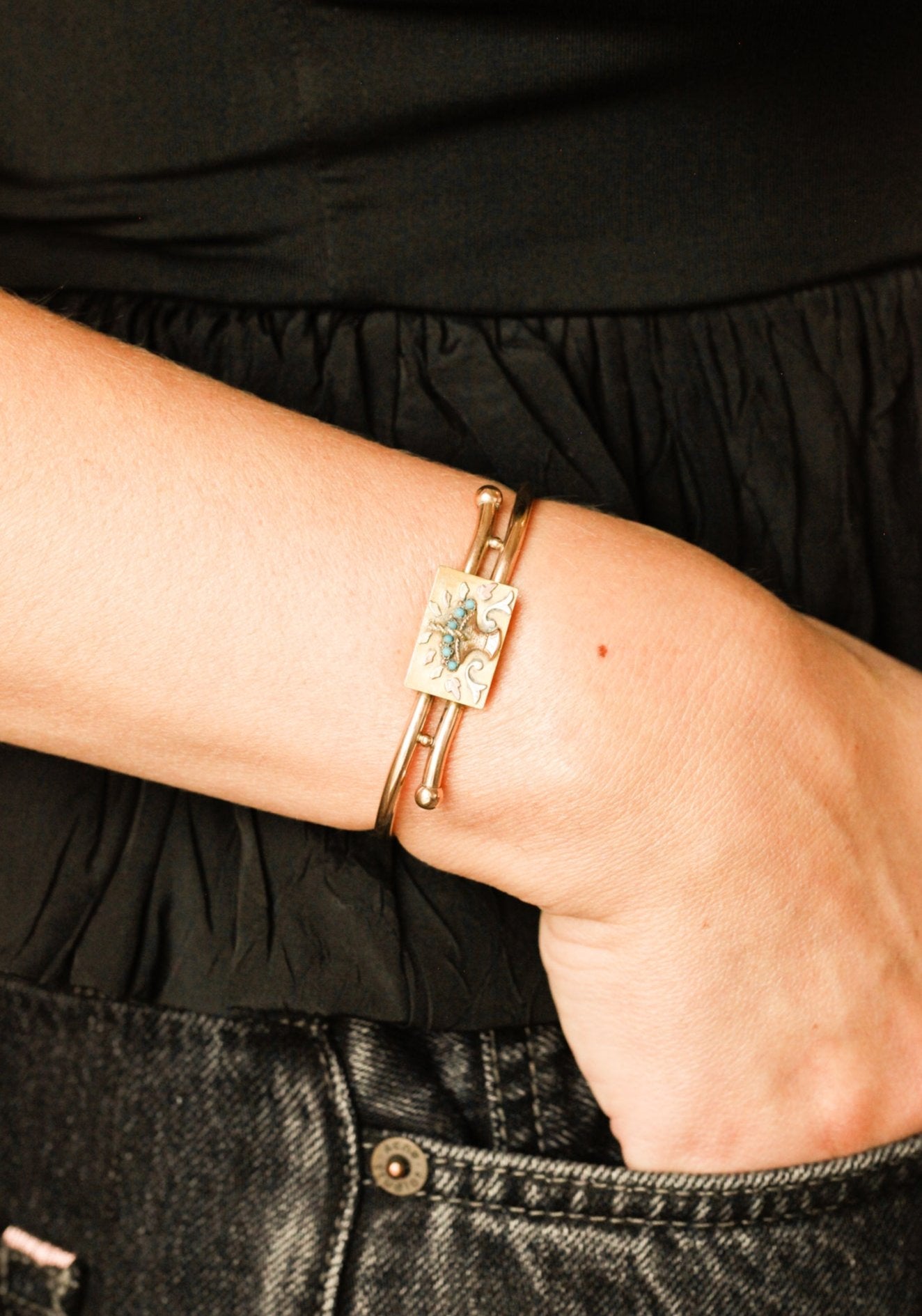 Barwyn Floral Engagment Bracelet