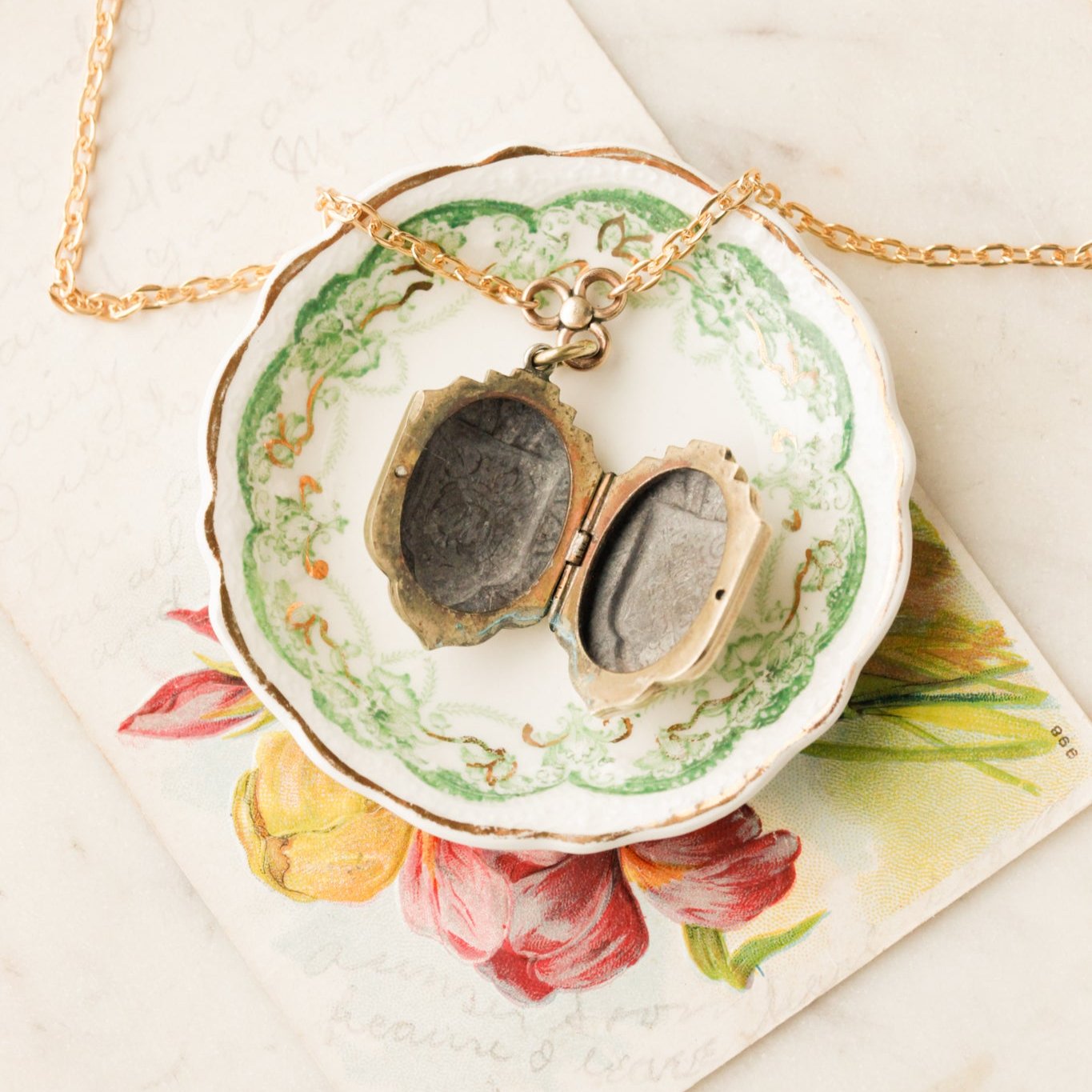 McCloud Engraved Locket