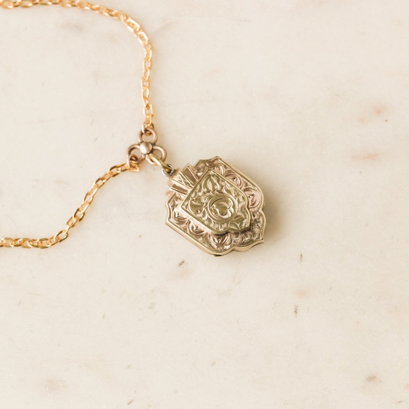McCloud Engraved Locket