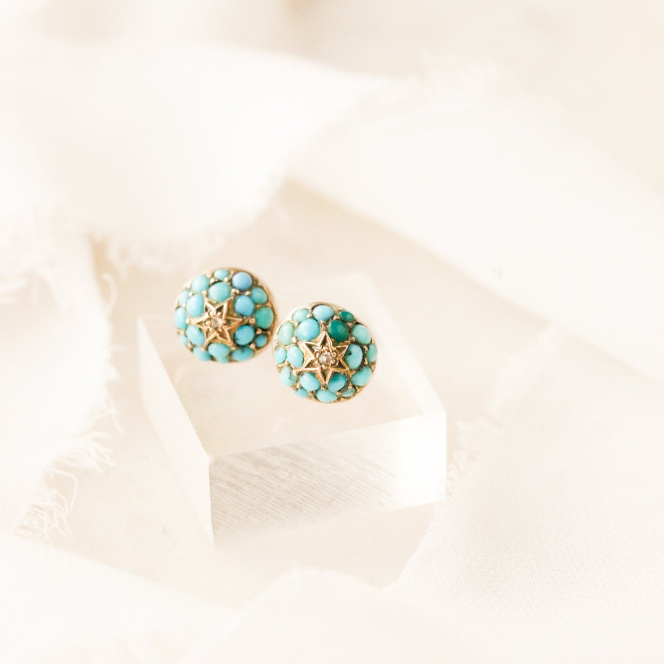 Celestial Turquoise Earrings
