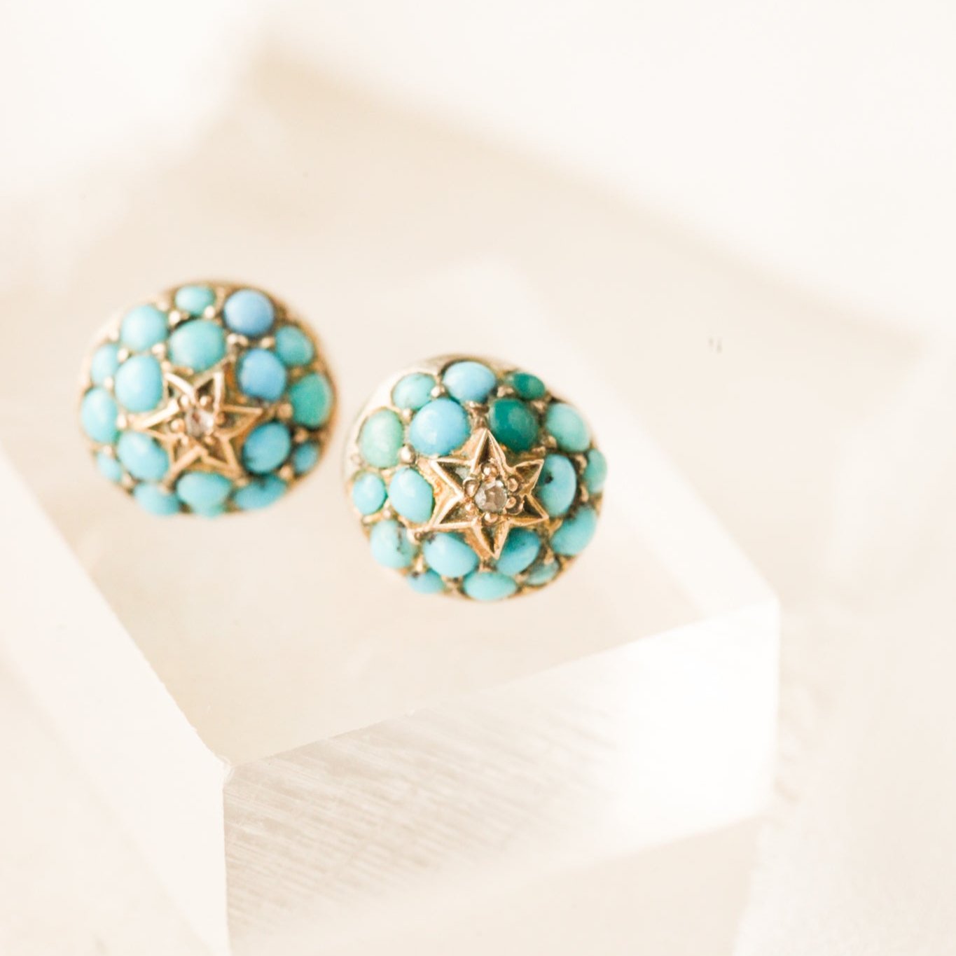 Celestial Turquoise Earrings