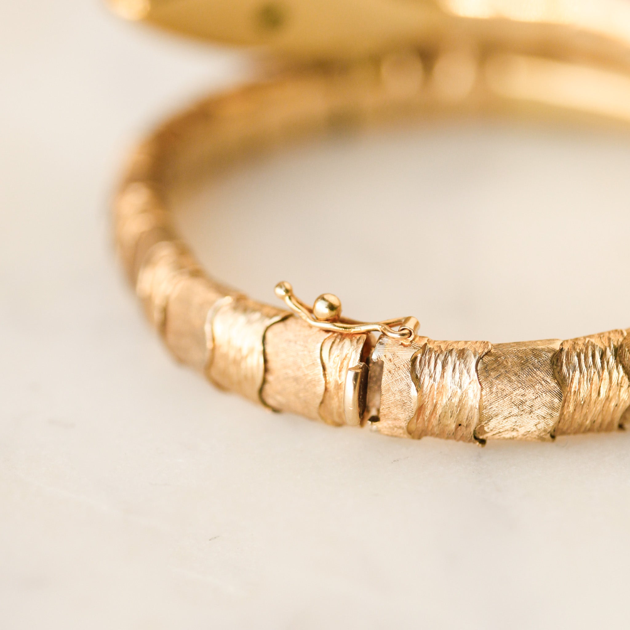 Gold Ellis Serpent Bracelet