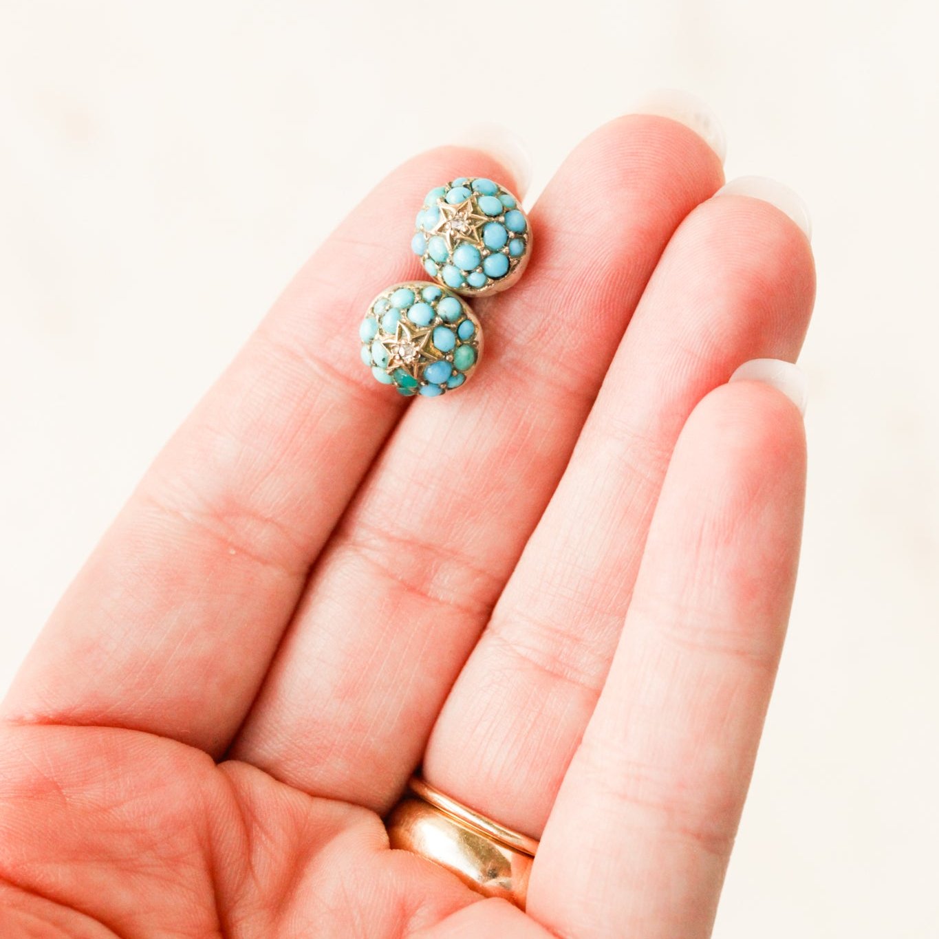 Celestial Turquoise Earrings