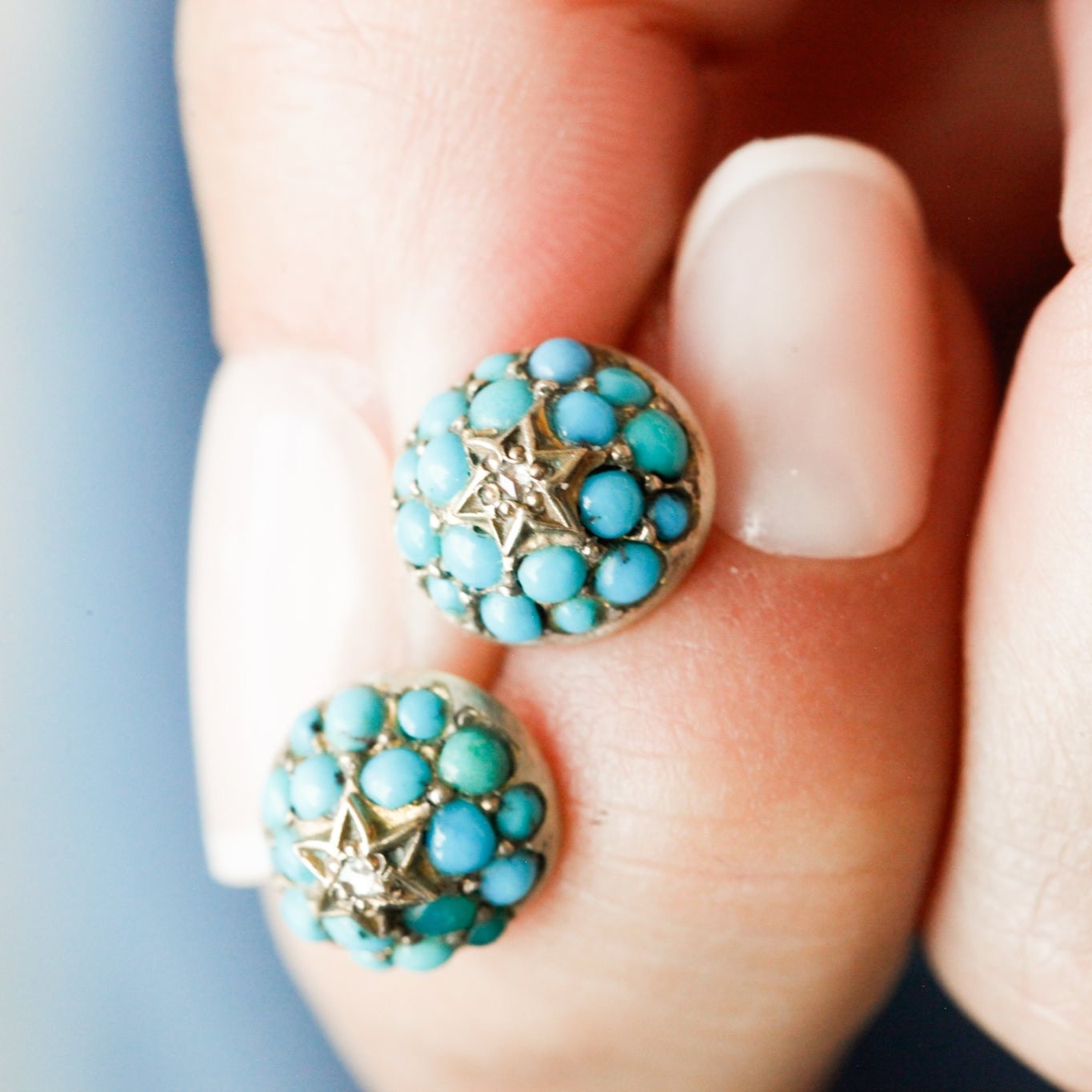 Celestial Turquoise Earrings