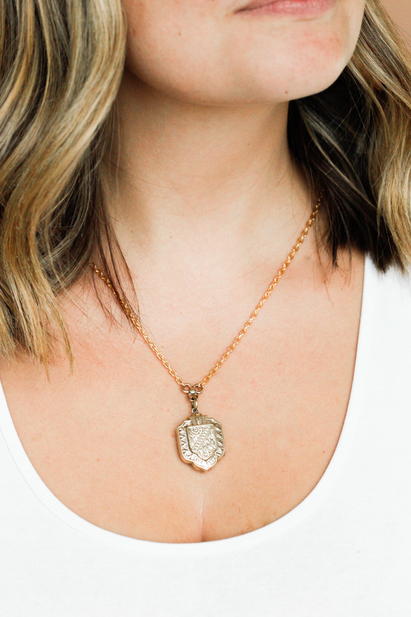 McCloud Engraved Locket